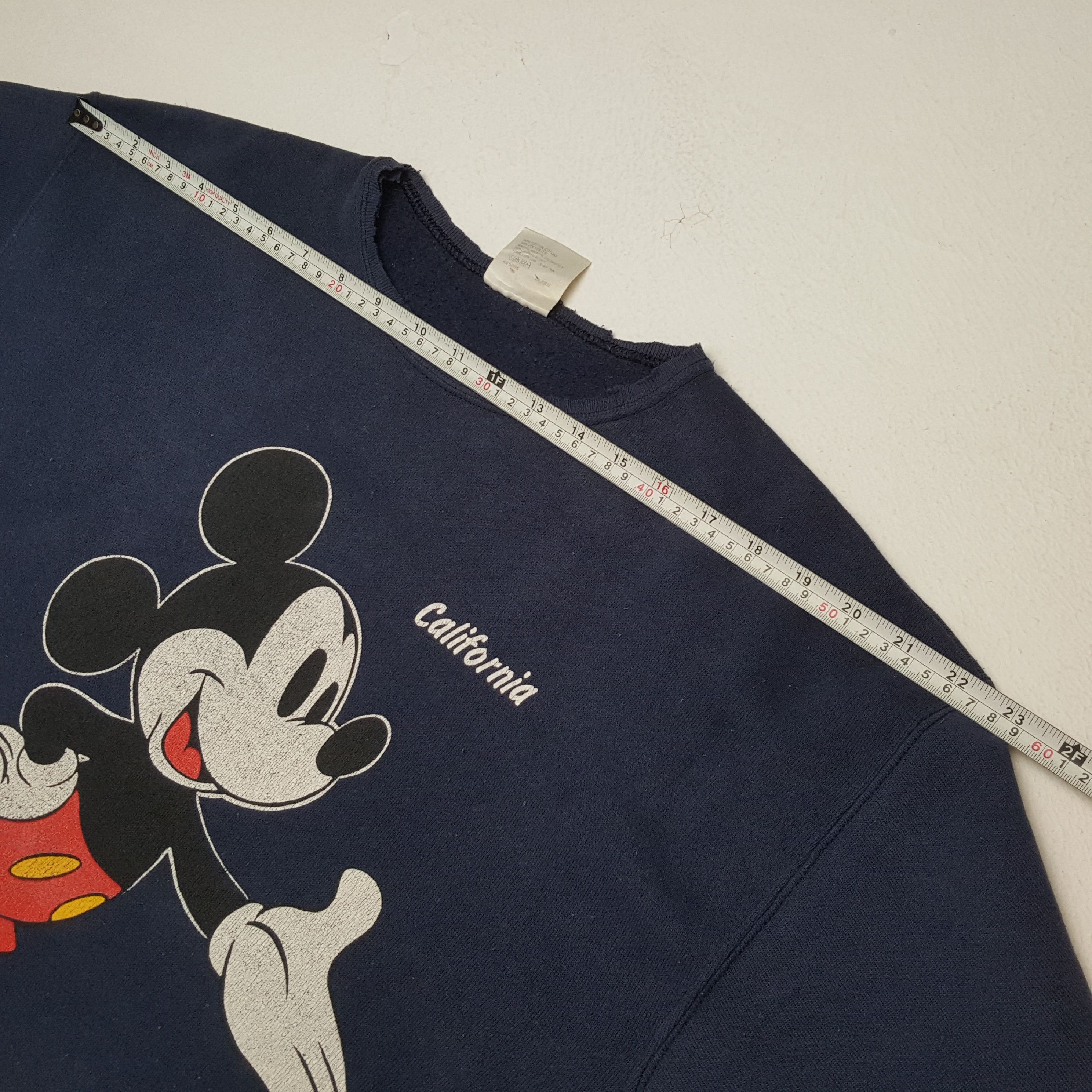 Disney × Mickey Mouse × Vintage Vintage 90's MICKEY MOUSE DISNEY Promo Sweatshirts Size US L / EU 52-54 / 3 - 5 Thumbnail