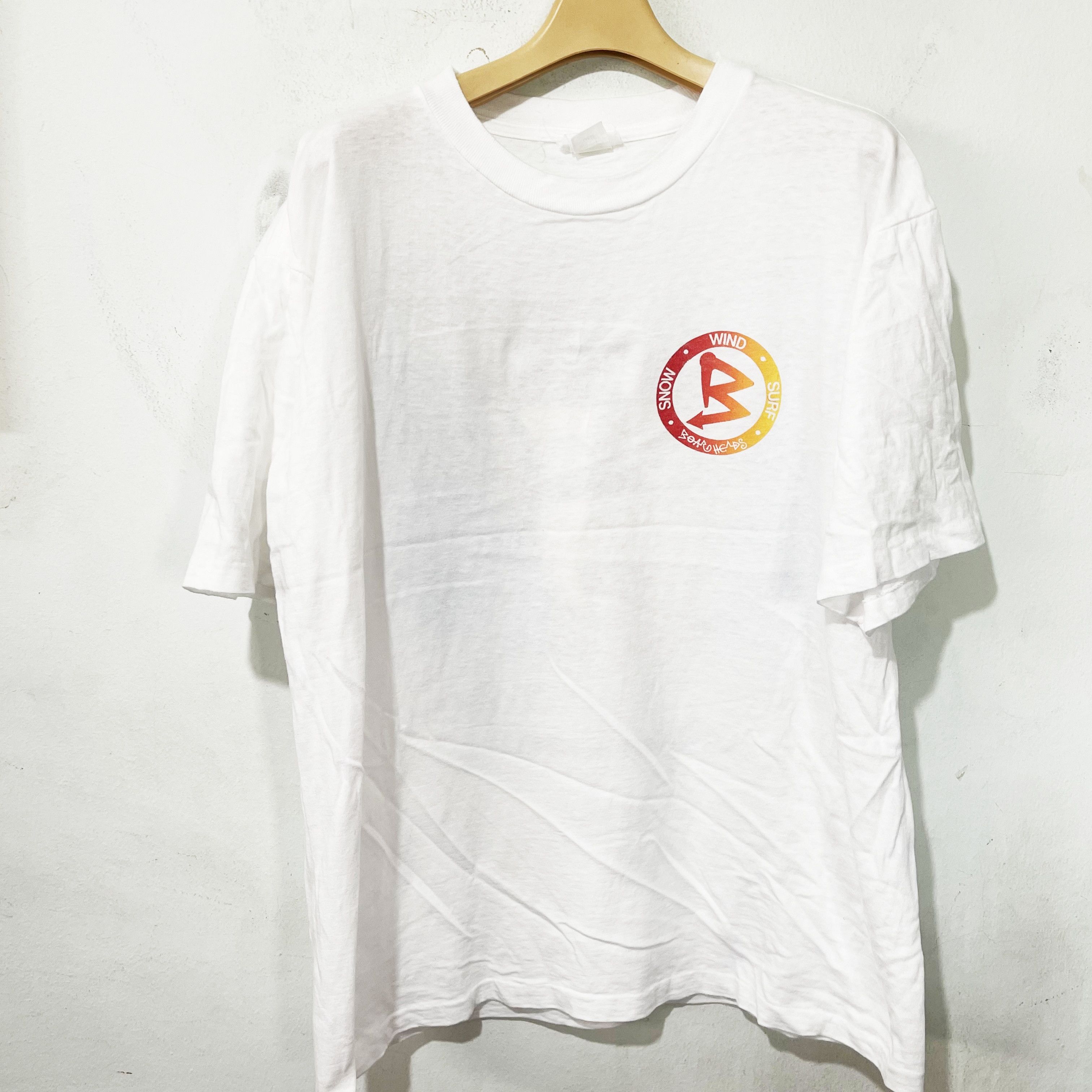 Vintage Vintage 90s Windsurfing Comics Shirt Size US L / EU 52-54 / 3 - 4 Thumbnail