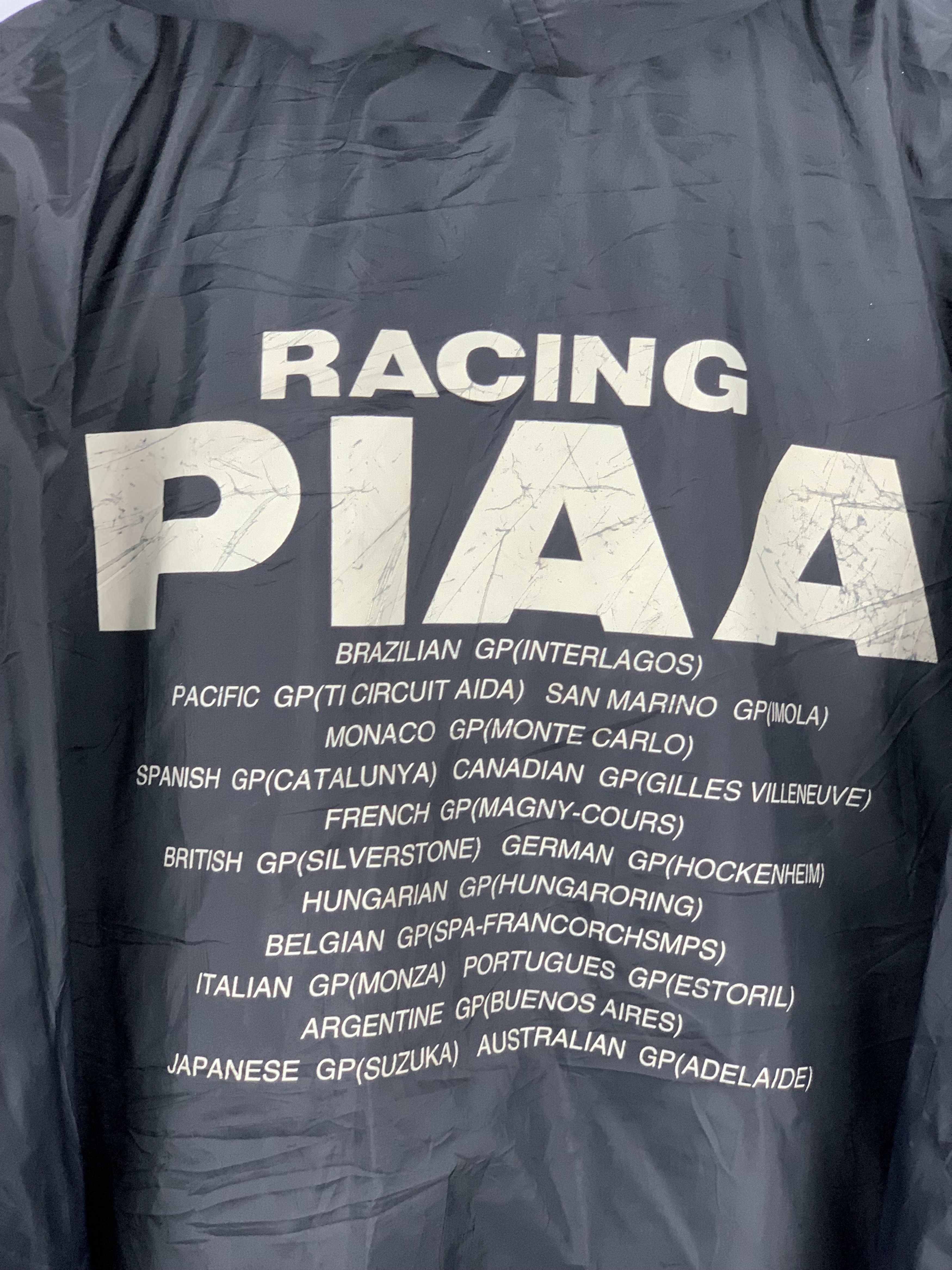 Vintage Vintage PIAA Racing Hoodie Long Jacket J0810 Size US XL / EU 56 / 4 - 11 Thumbnail