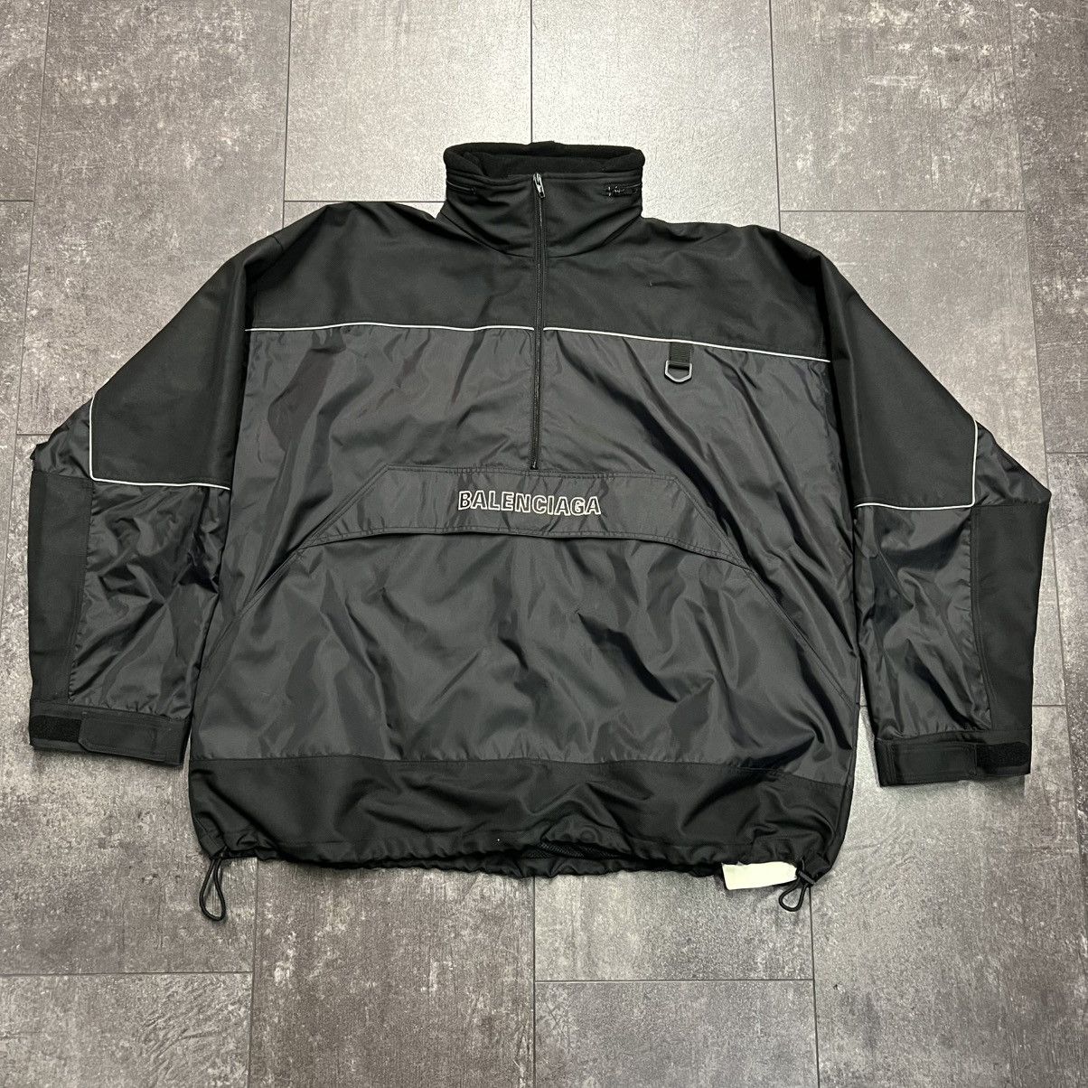 Balenciaga Balenciaga Half Zip Anorak Jacket Size US M / EU 48-50 / 2 - 1 Thumbnail