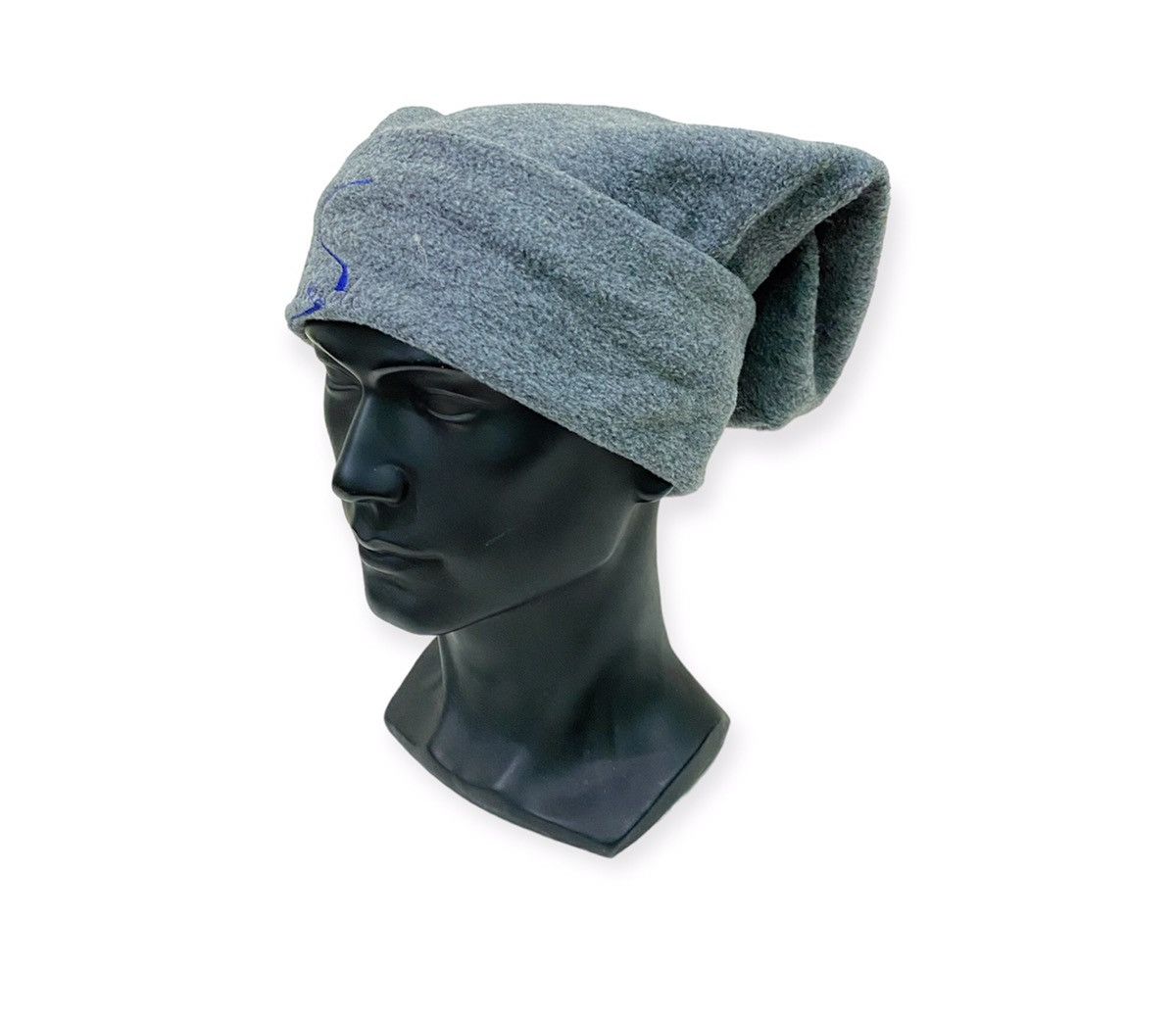 image of Big Logo Beanie Hat in Grey, Men's