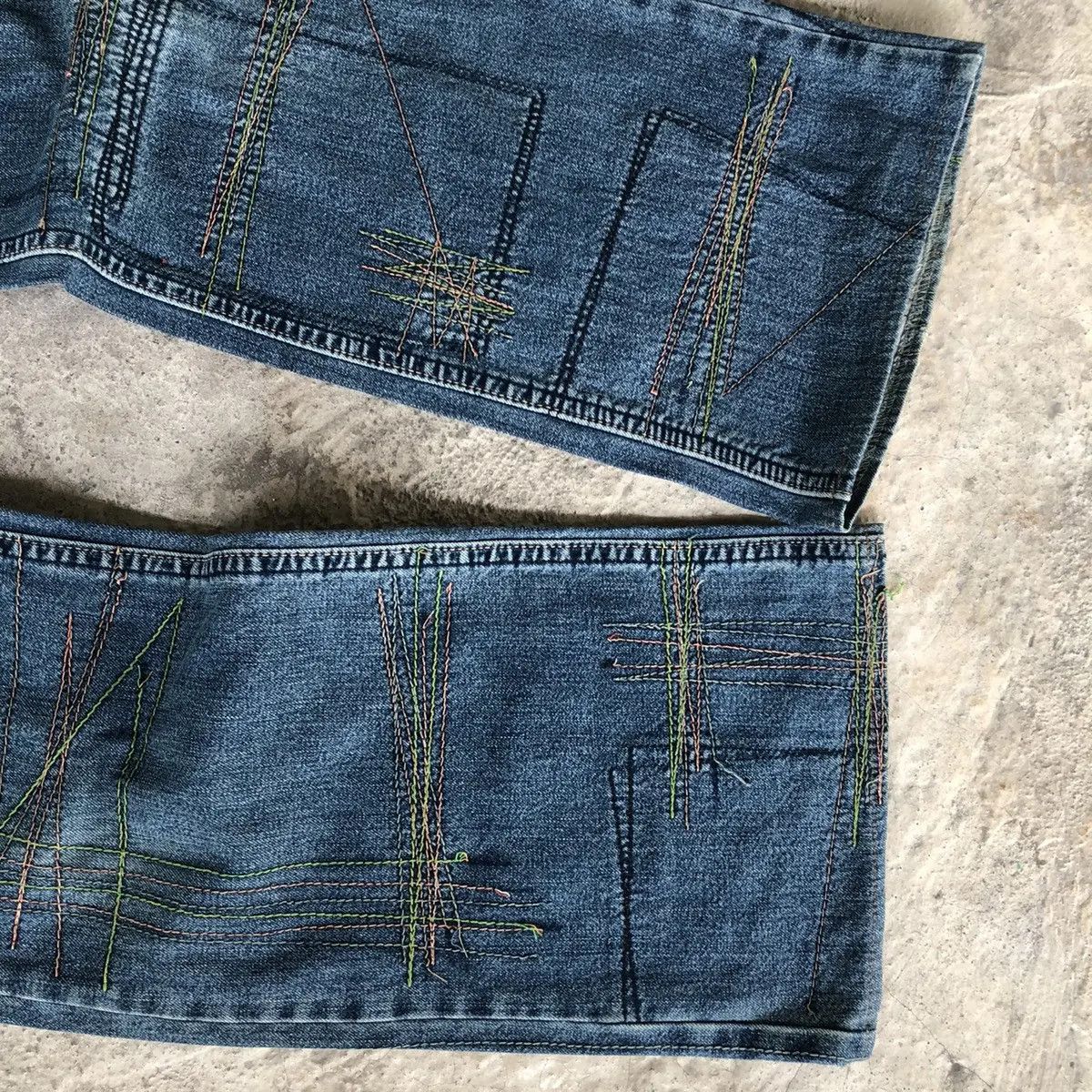 If Six Was Nine Hysteric Punk Flared Jeans Size US 29 - 5 Thumbnail