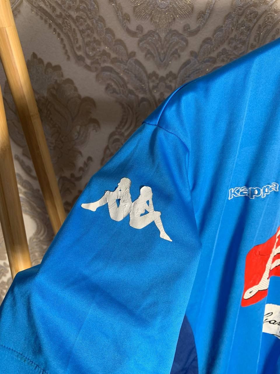 Kappa VERY RARE KAPPA FC NAPOLI ITALY SOCCER JERSEY BLOKE Y2K 90s Size US L / EU 52-54 / 3 - 4 Thumbnail