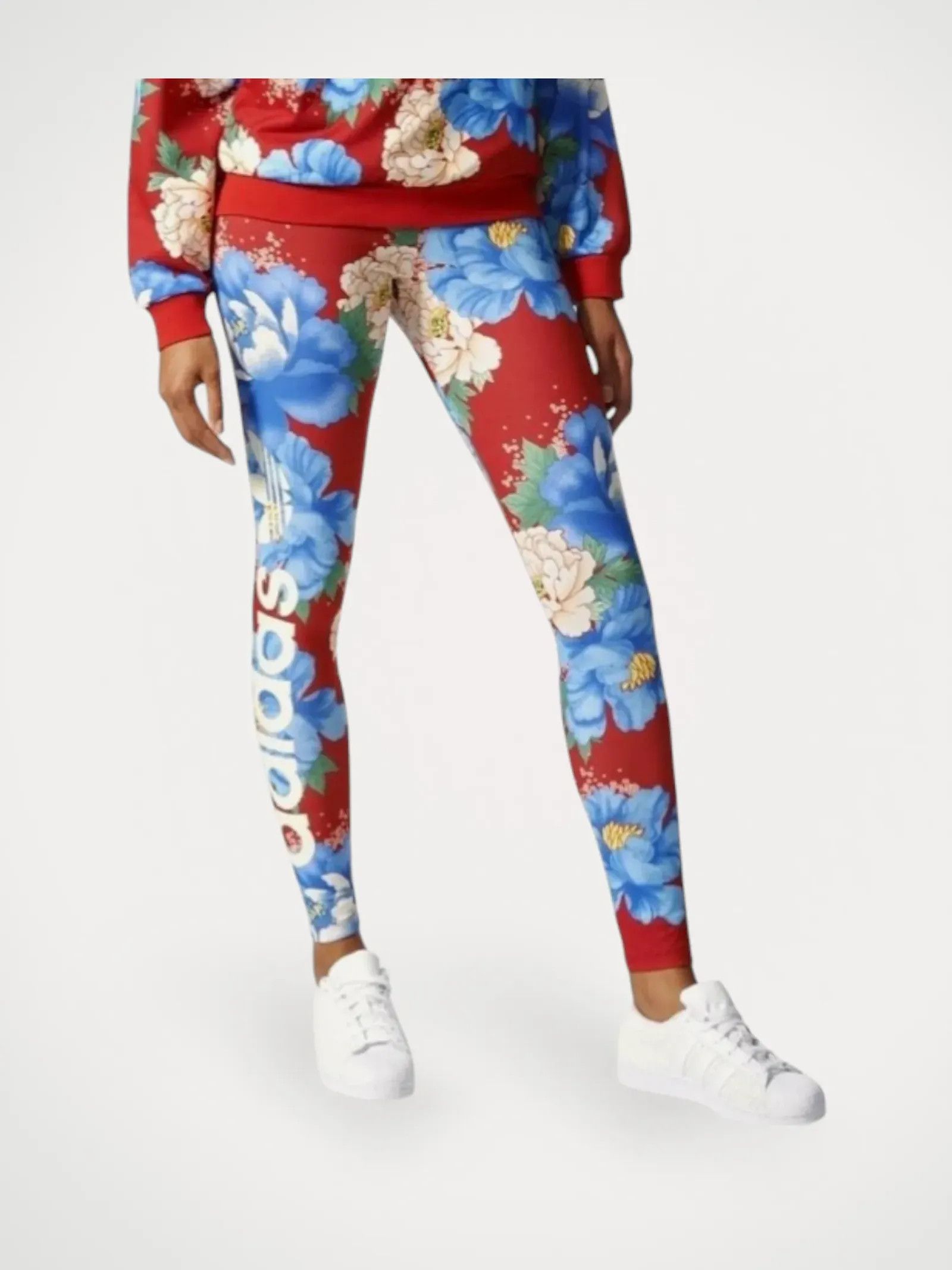 Adidas Adidas x Farm Rio Farm Rio Chita Floral Sweatpants Size 26" / US 2 / IT 38 - 1 Thumbnail