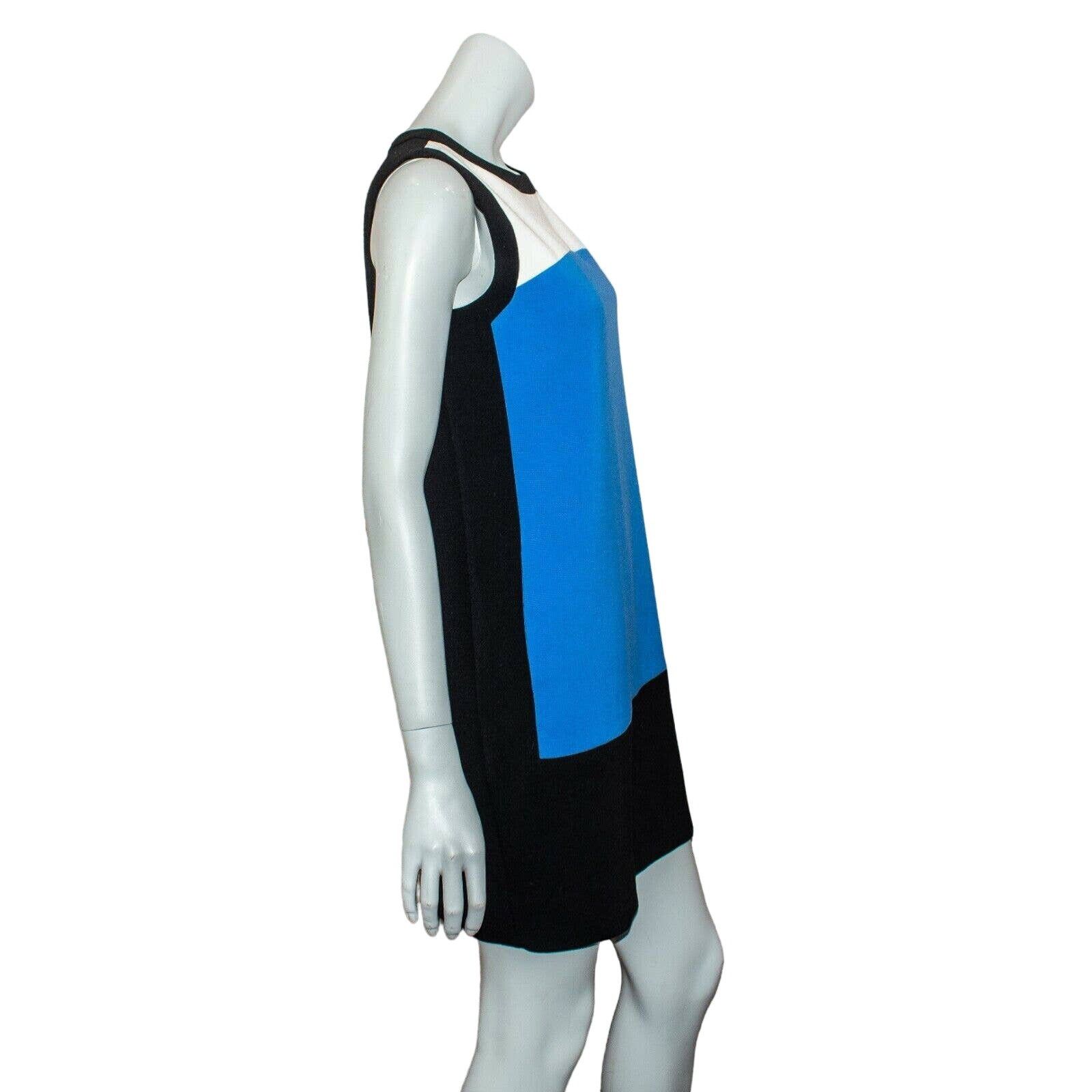 Kate Spade KATE SPADE Maysie Colorblock Shift Dress MOD Blue Black Size S / US 4 / IT 40 - 11 Thumbnail