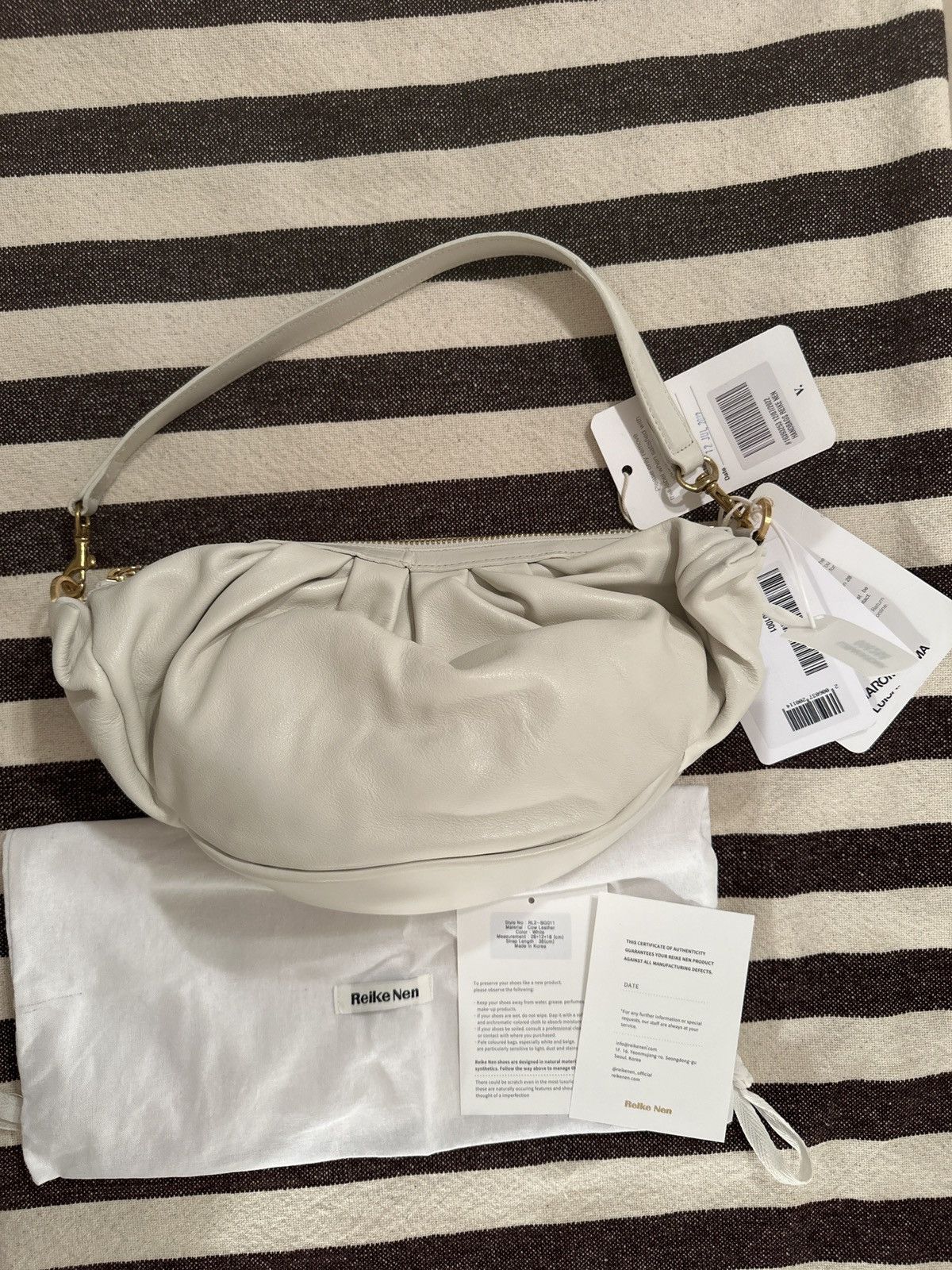 Other Reike Nen Croissant Bag Off-White NWT Size ONE SIZE - 2 Thumbnail