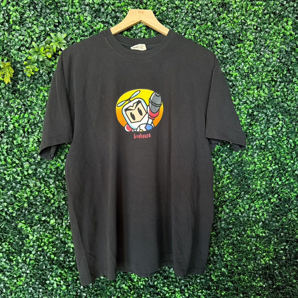 Vintage 90s Birdhouse Grenade Man Jeremy Klein Size US XL / EU 56 / 4 - 2 Thumbnail