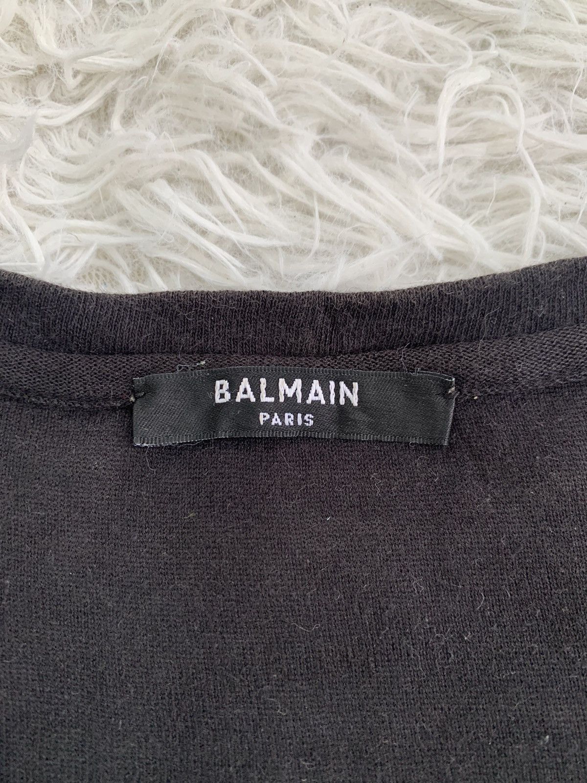Balmain Balmain Tee Made in France Size US S / EU 44-46 / 1 - 8 Thumbnail
