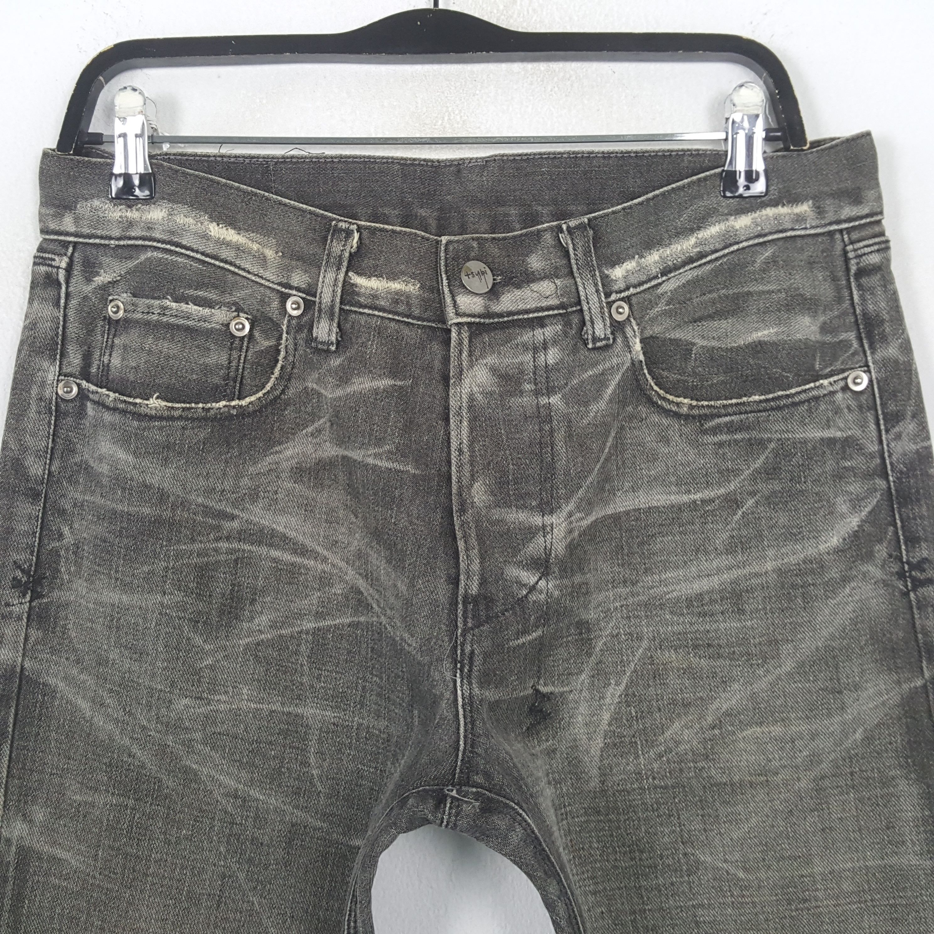 Ksubi Vintage Ksubi Fashion Designer Style Distressed Jeans RR12 Size US 33 - 2 Thumbnail