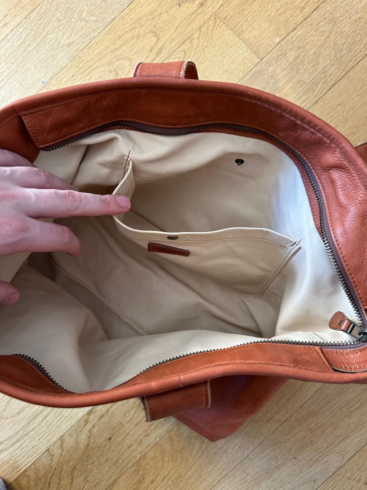 Japanese Brand Moto Leather Bag Size ONE SIZE - 7 Thumbnail