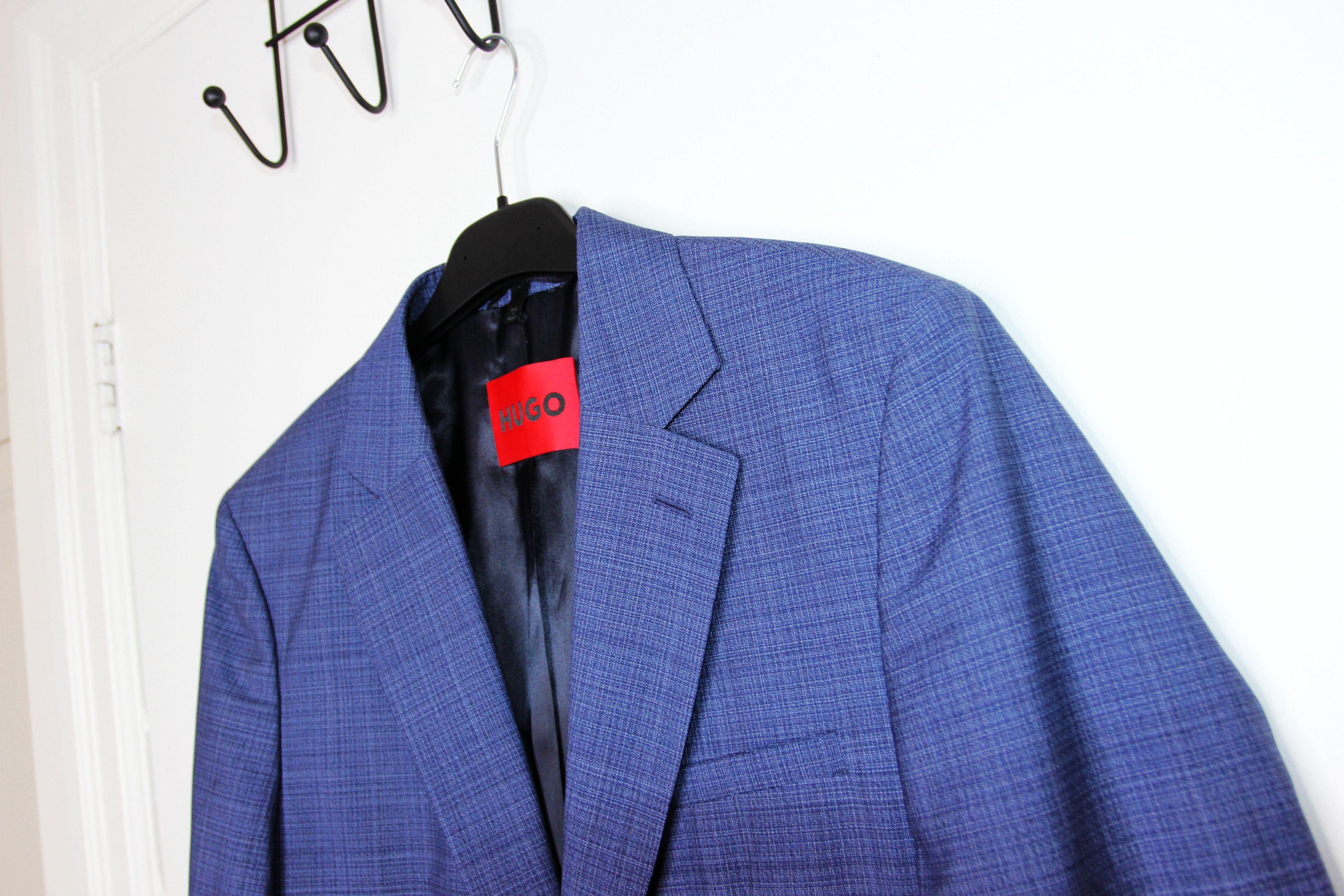 Hugo Boss BNWT AW25 HUGO BOSS MIDNIGHT BLUE END ON END JACKET 38R Size 38R - 4 Thumbnail
