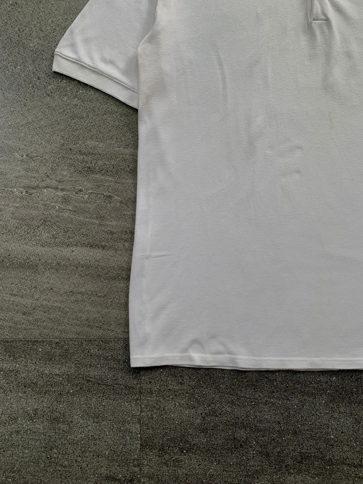 Prada FREE TAX! Red Tab Polo Shirt in Cream Size US XL / EU 56 / 4 - 4 Thumbnail