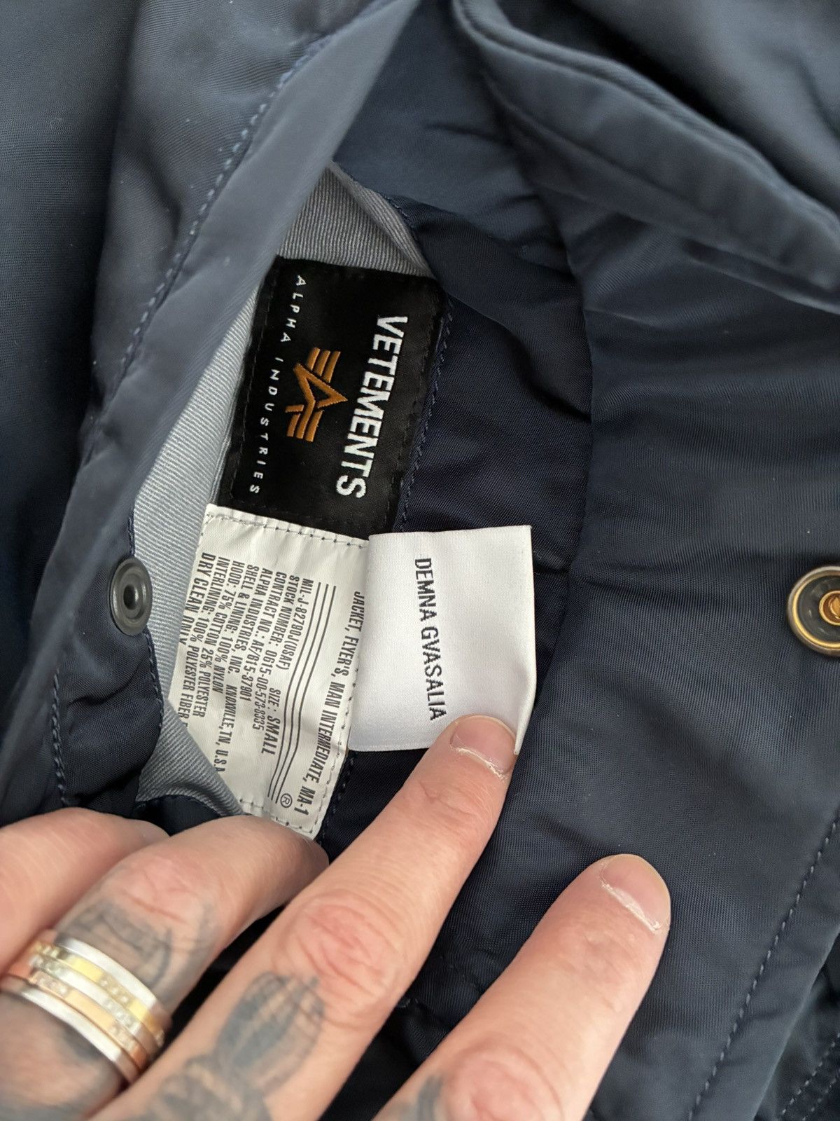 Vetements Vetements university bomber jacket Size US S / EU 44-46 / 1 - 10 Thumbnail