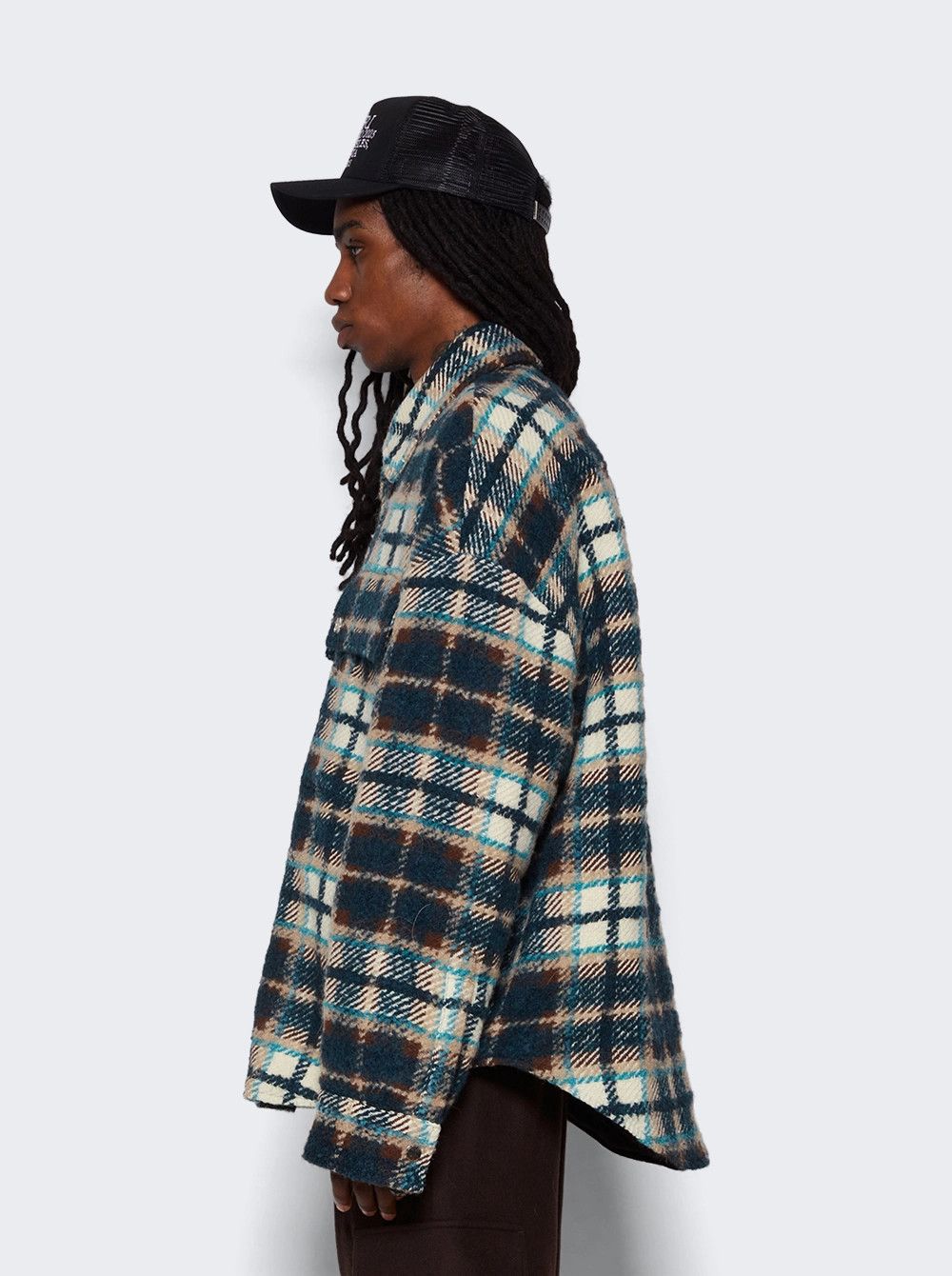 Amiri o1mle0725 Plaid Overshirt in Multicolor Size US S / EU 44-46 / 1 - 4 Thumbnail