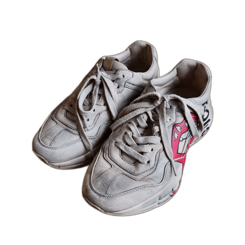Gucci Gucci Old Lip Dad Sneakers-yf Size US 5.5 / EU 38 - 1 Thumbnail