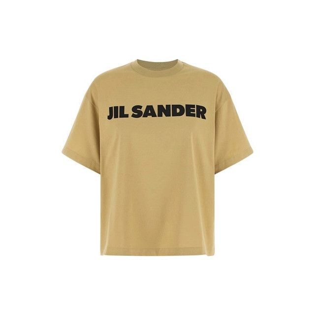 JIL SANDER Beige Cotton T-Shirt New And Authentic (Women's s