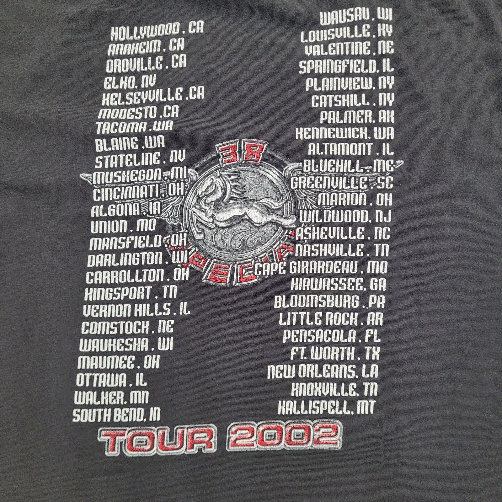 Other Vintage 38-Special Band Shirt Womens L 20x24 Crop Rock Tour Size L / US 10 / IT 46 - 9 Thumbnail