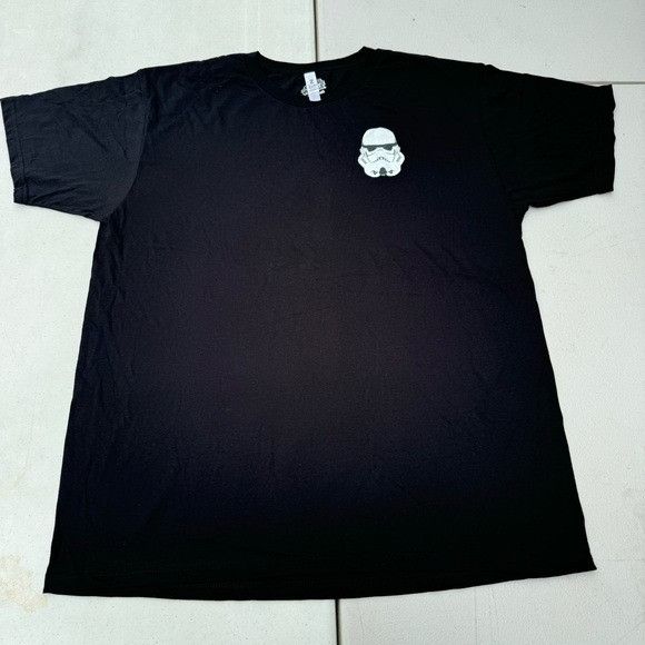Star Wars New Star Wars Storm Trooper Helmet Left Chest Graphic Tee XL Size US XL / EU 56 / 4 - 2 Thumbnail