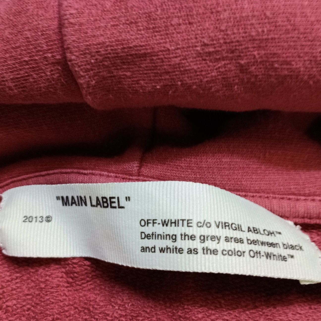 Off-White OFF-WHITE Diag Helvetica Over Hoodie Size US XS / EU 42 / 0 - 3 Thumbnail
