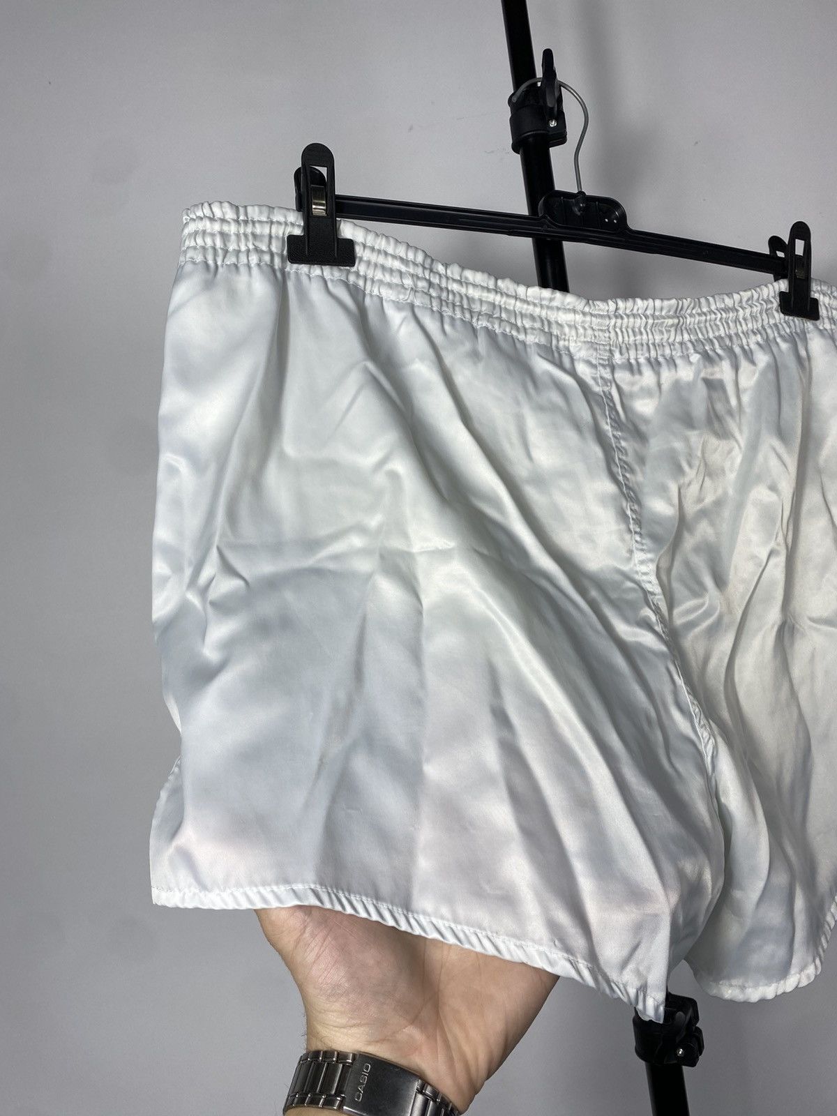 Adidas × Vintage Vintage 80s Adidas West Germany Shorts Football Soccer Size US 36 / EU 52 - 9 Thumbnail
