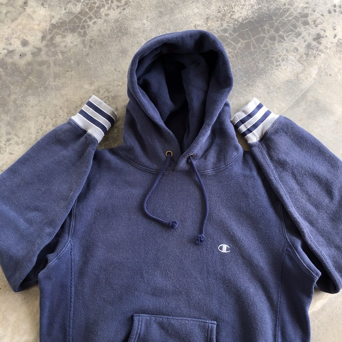 CHAMPION Reverse Weave Ring Hoodie Pullover Sweatshirt