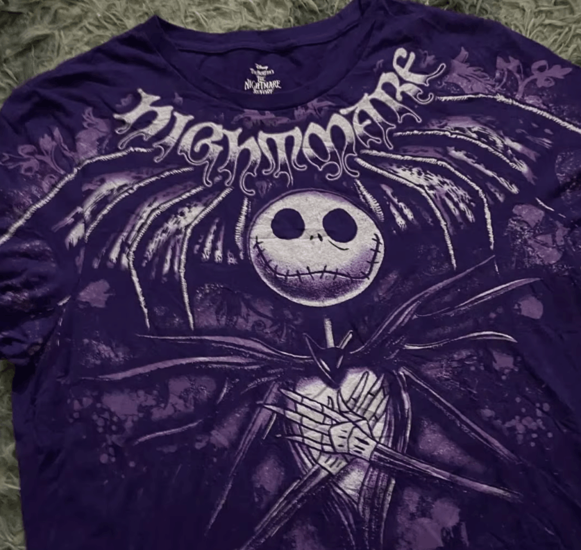 Japanese Brand American Retro Cartoon Skull Printed T-shirt Size US S / EU 44-46 / 1 - 2 Thumbnail