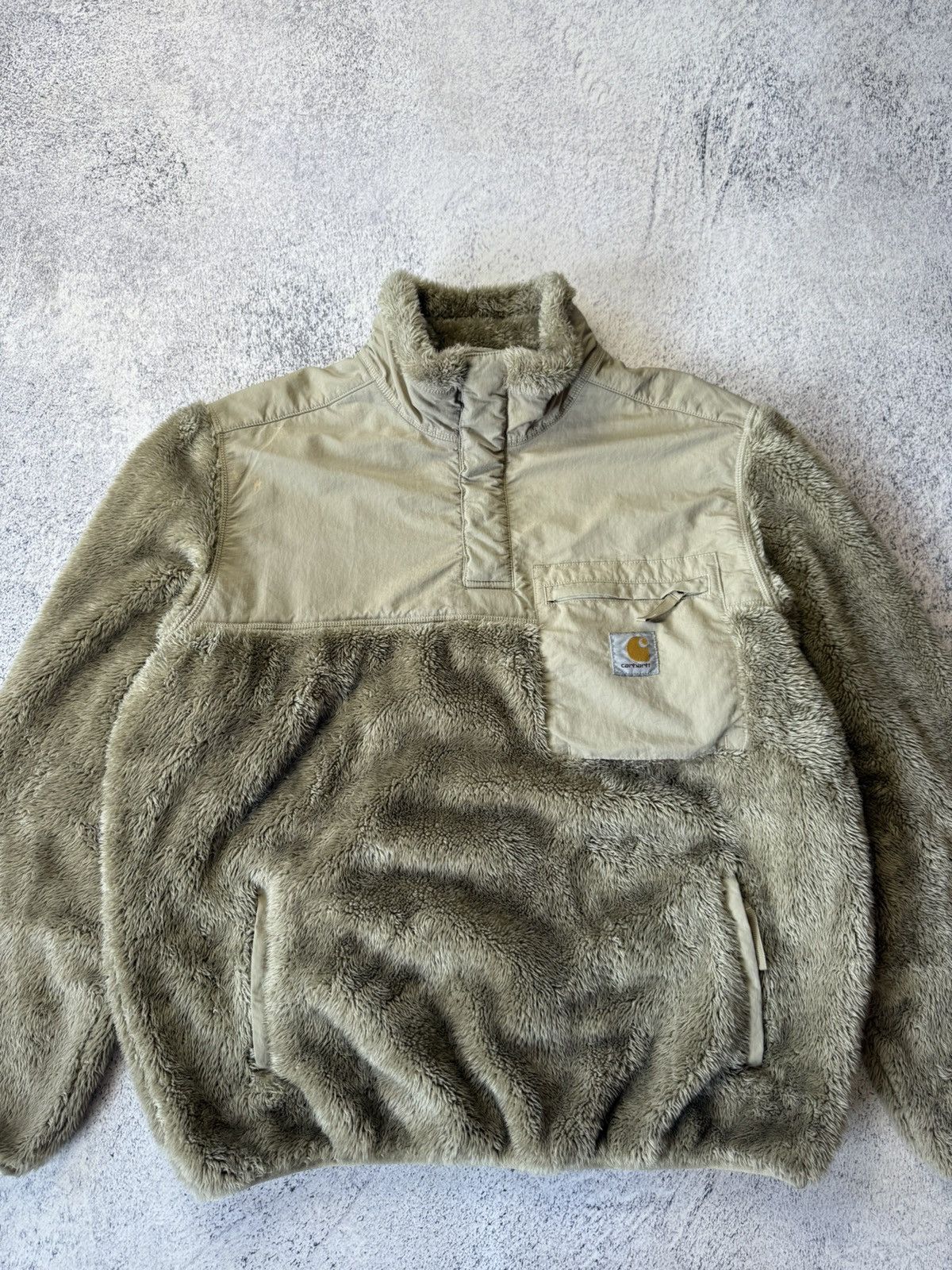 Carhartt Carhartt Fleece Sherpa pullover jacket Size US M / EU 48-50 / 2 - 5 Thumbnail
