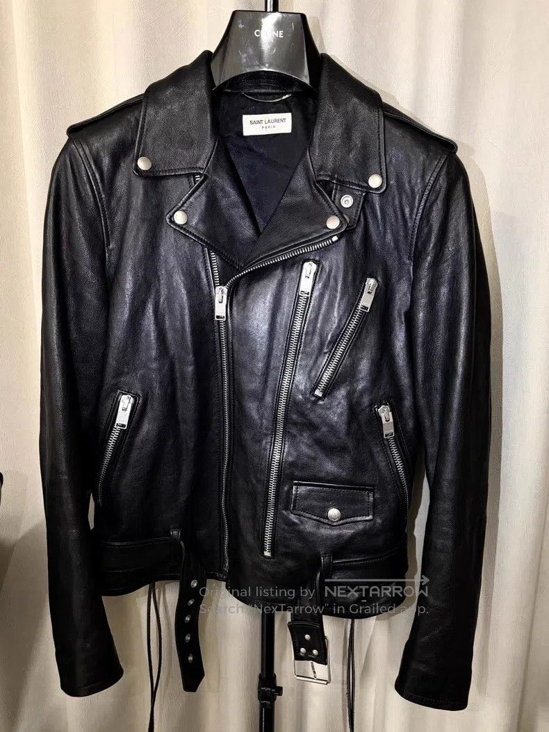 Saint Laurent Paris Motorcycle Leather Jacket