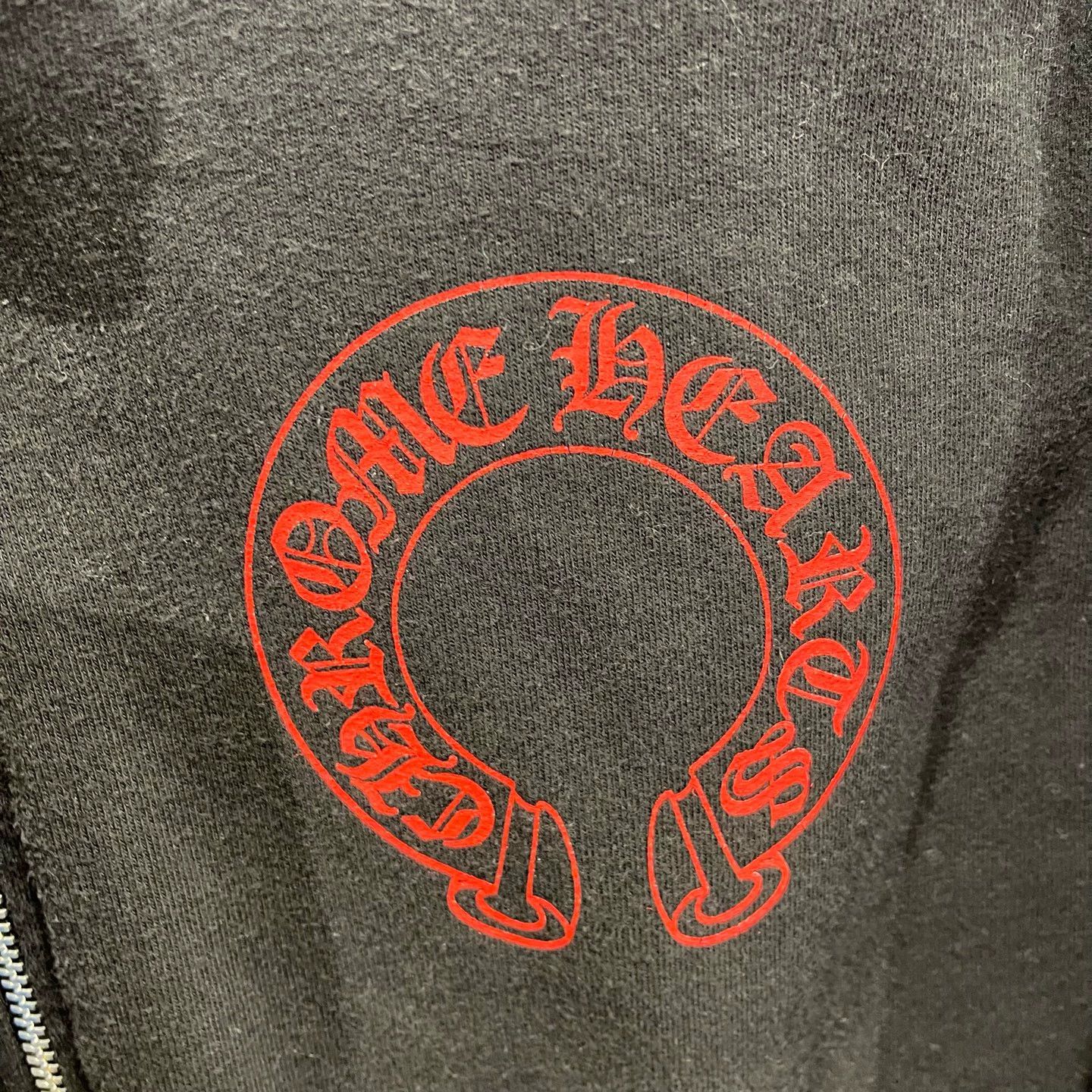 Chrome Hearts Chrome Hearts Red Horseshoe Phantom Cross Zip Jacket XL Size XL / US 12-14 / IT 48-50 - 4 Thumbnail