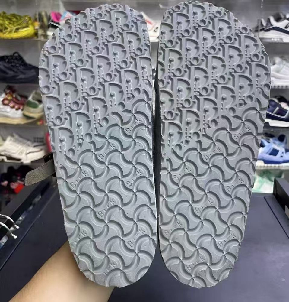 Dior Dior Dior Birkenstock Tokio Mules in Grey-2507 Size US 10 / EU 43 - 4 Thumbnail