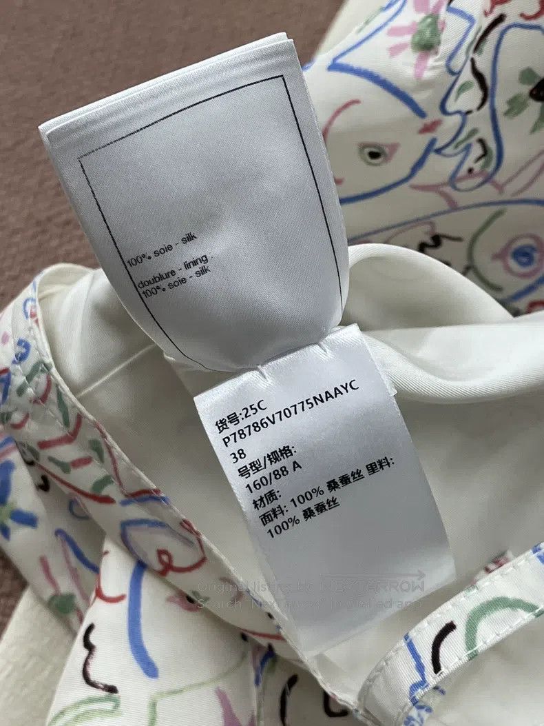 Chanel Chanel 25C small fish graffiti printed suspender vest Size XS / US 0-2 / IT 36-38 - 7 Thumbnail
