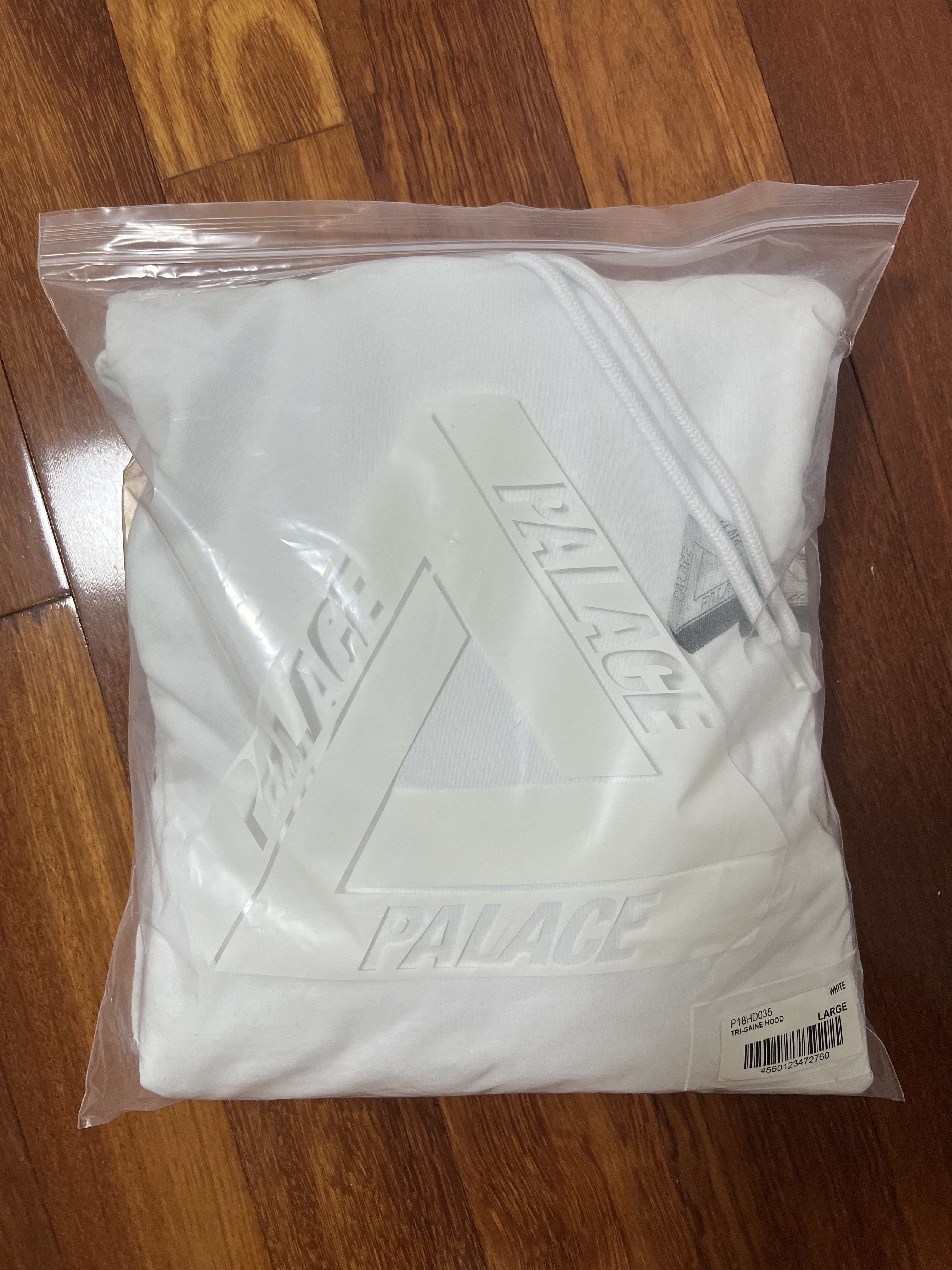 Palace 💚 2020 Palace Tri-Gaine Hoodie White Large NEW Size US L / EU 52-54 / 3 - 10 Thumbnail