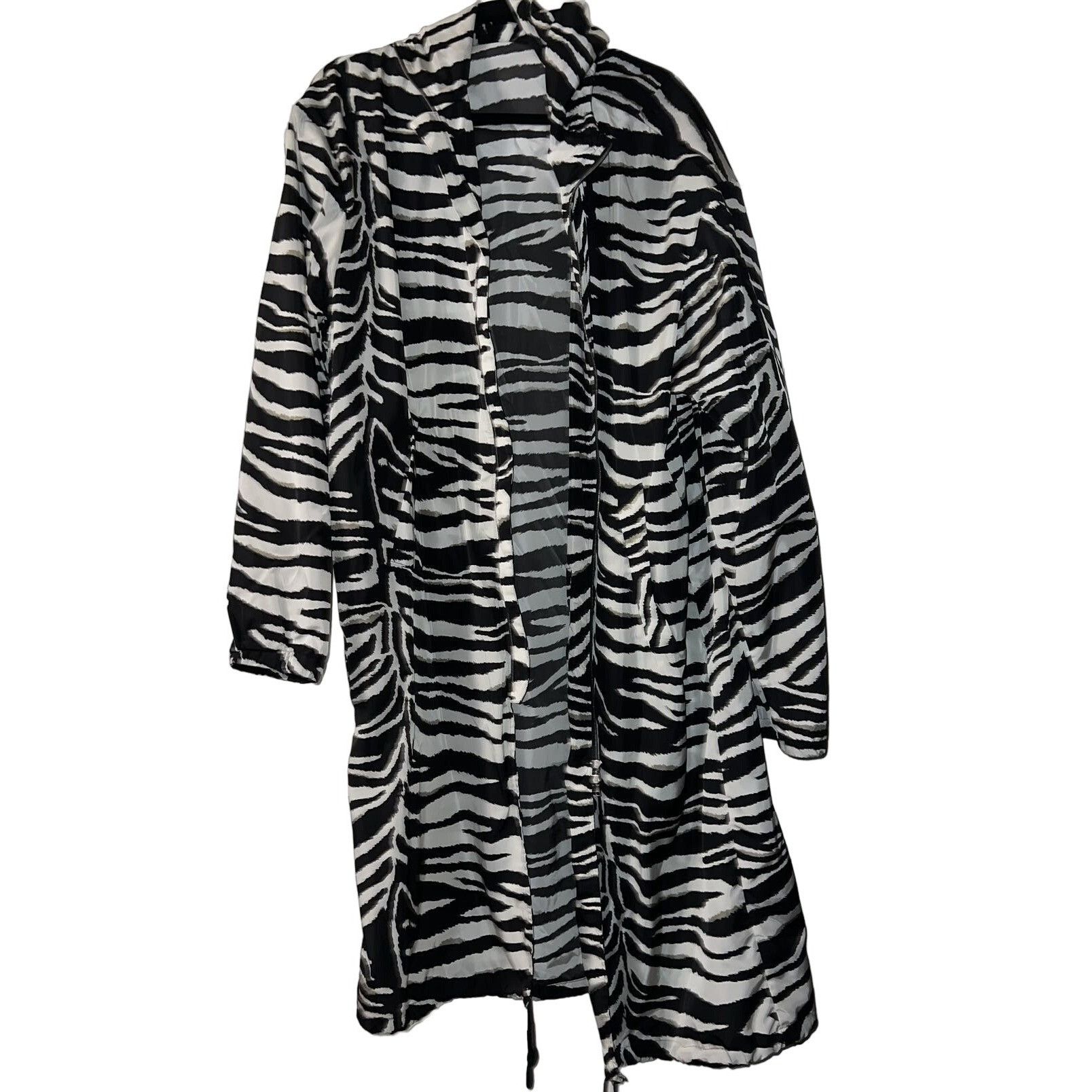 Dries Van Noten Dries Van Noten Zebra Print Rain Coat Size US M / EU 48-50 / 2 - 2 Thumbnail