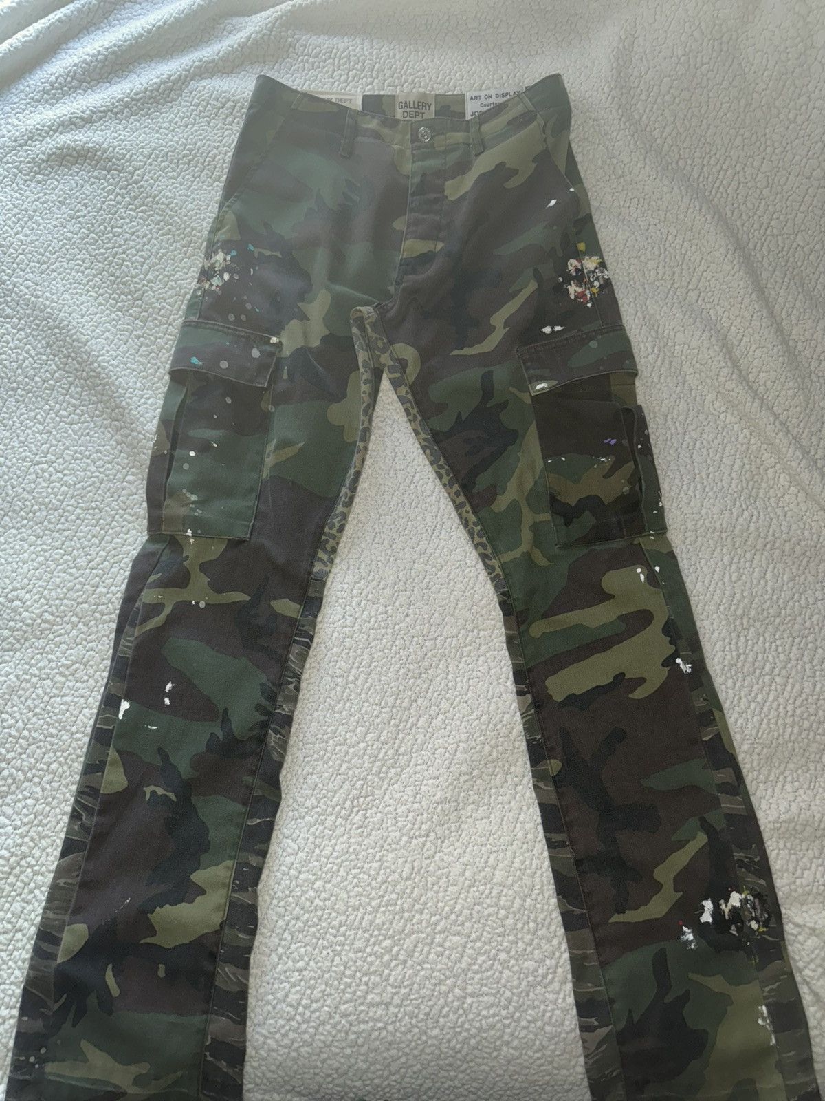 Gallery Dept. Gallery Dept. LA Camo Flare Pants Camo Army Size US 30 / EU 46 - 2 Thumbnail