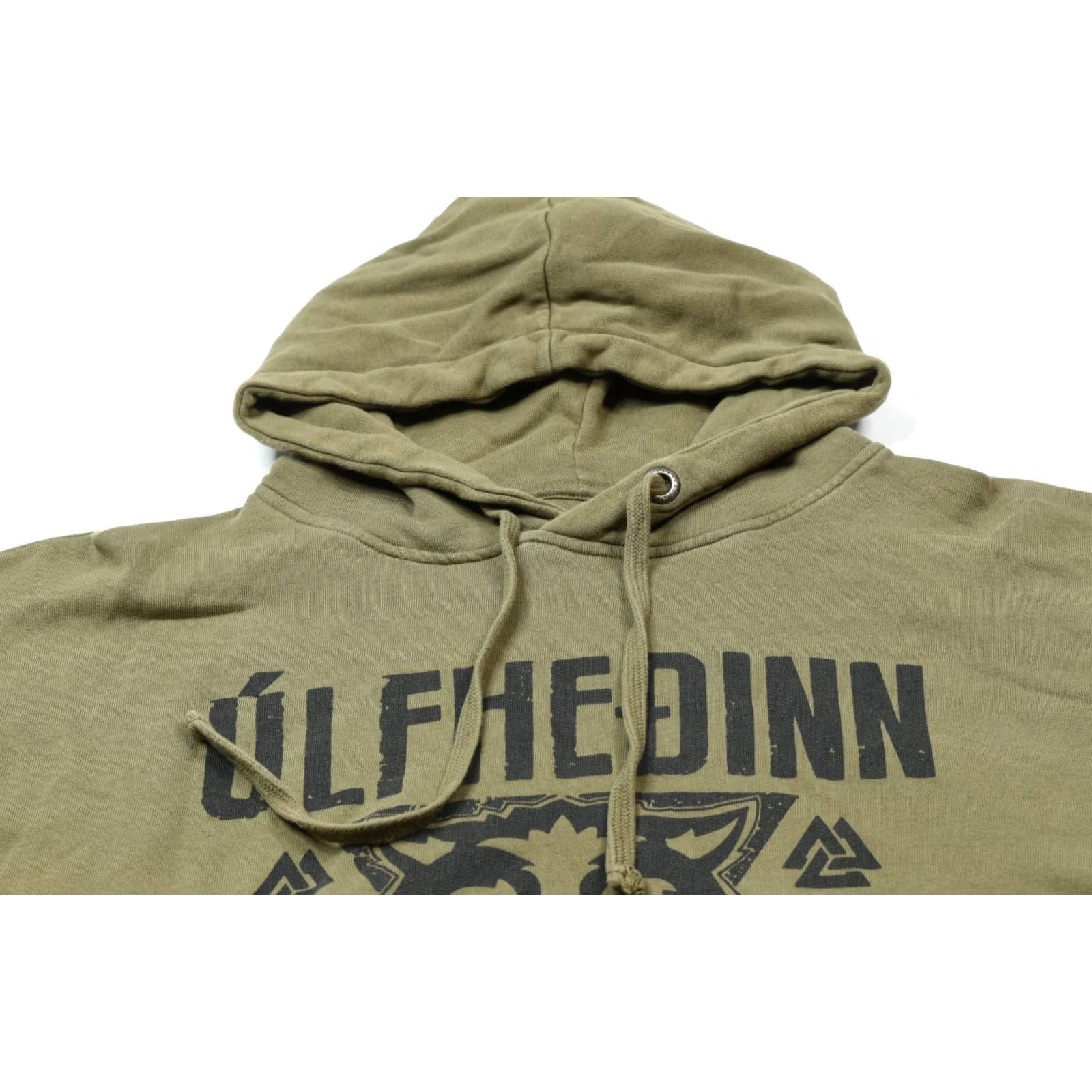 Vintage Grimfrost Hoodie Mens 2XL Green Clan ULFHEDINN Sweater Long Sleeve Viking Size US XXL / EU 58 / 5 - 3 Thumbnail