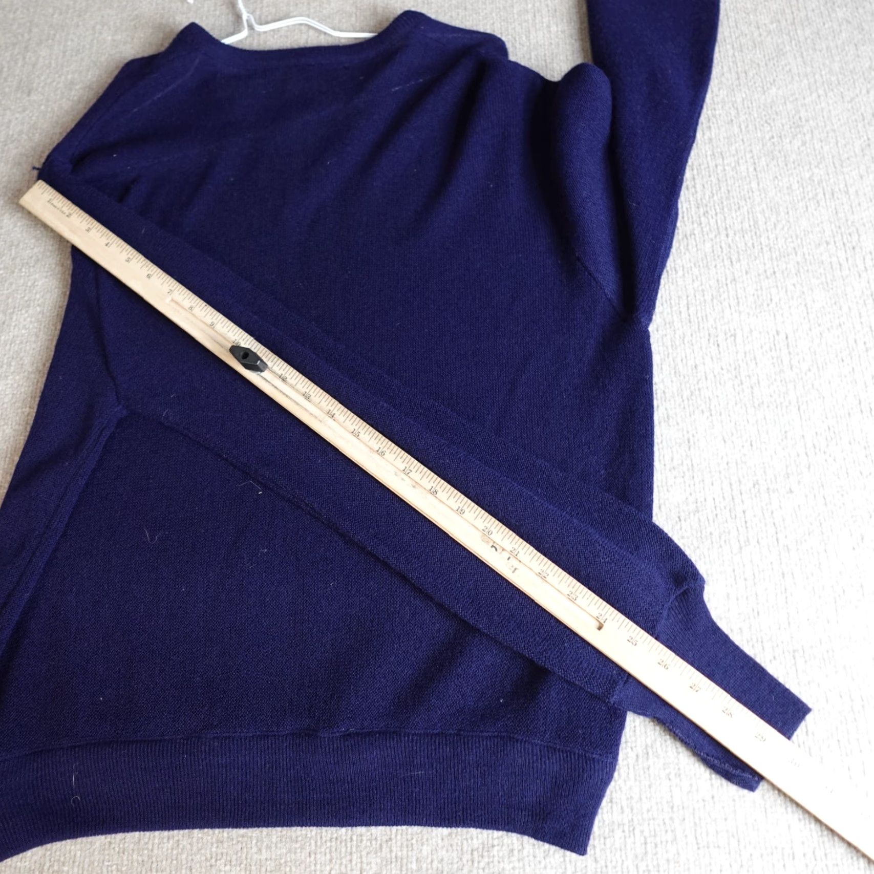 Izod VINTAGE Izod Lacoste Sweater Long Sleeve V-Neck Blue L Mens Pullover Adjustable Size US L / EU 52-54 / 3 - 7 Thumbnail