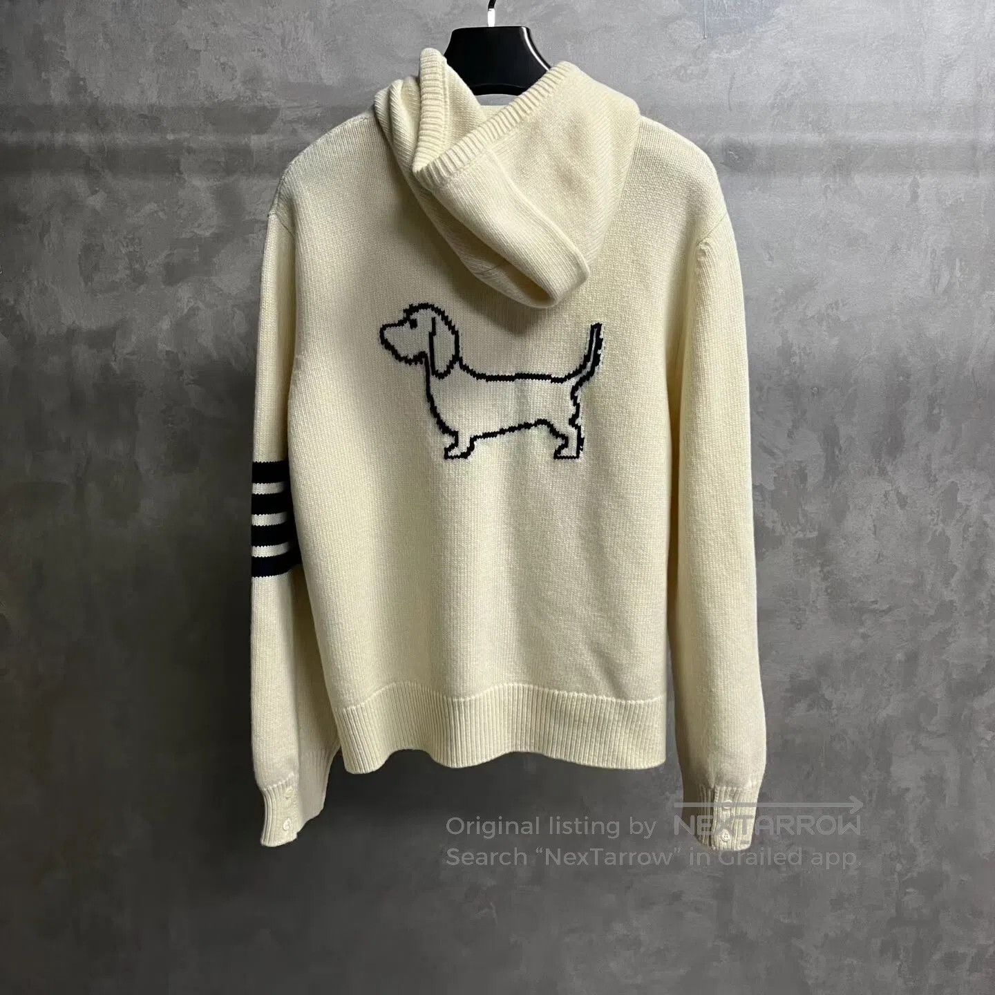 Dior Dior size 5 Kangaroo-pocket long-sleeve sweater| Size XXL / US 16-18 / IT 52-54 - 5 Thumbnail