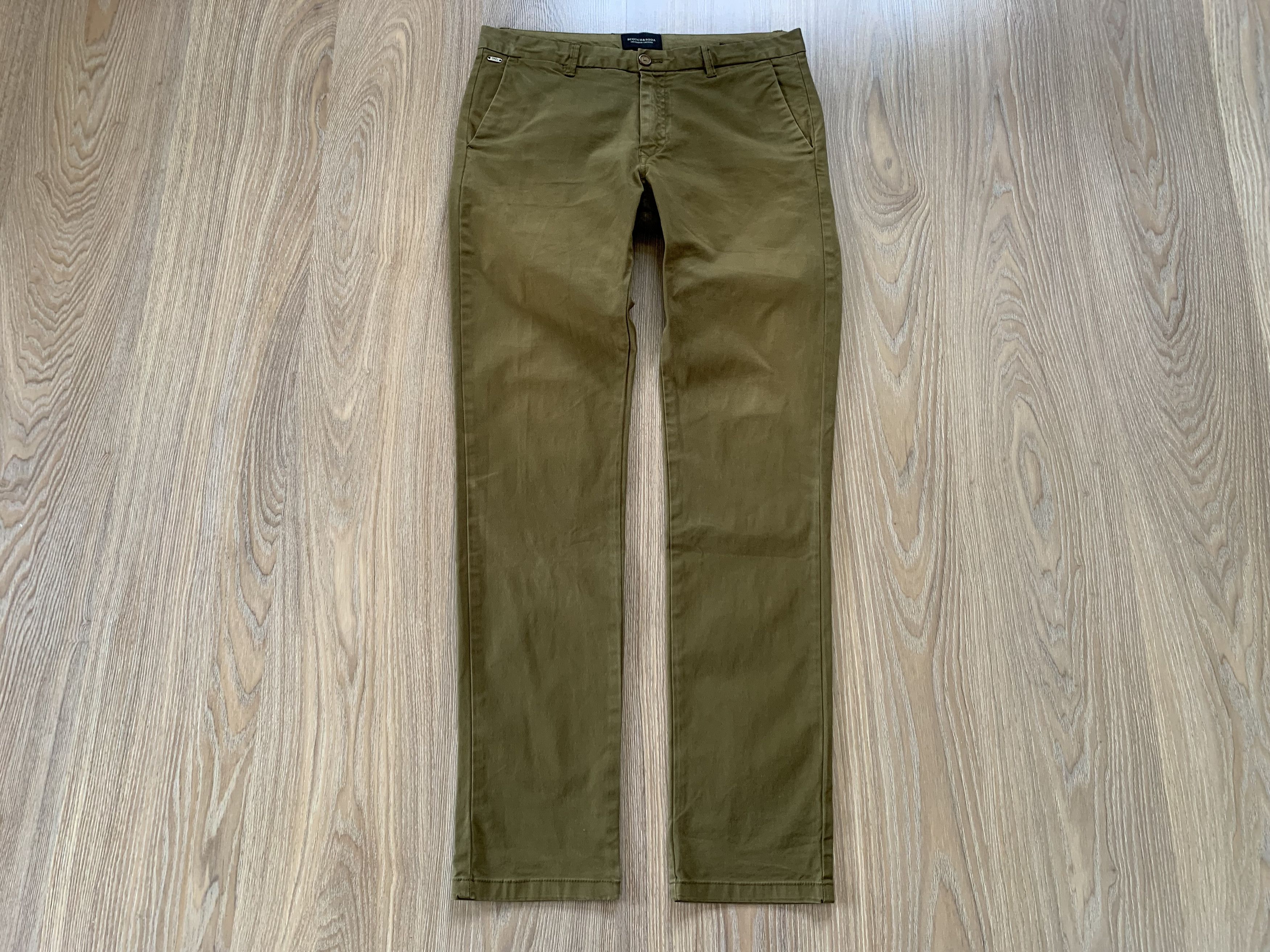 Scotch & Soda Scotch & Soda Stuart Casual Khaki Chino Pants Size US 30 / EU 46 - 2 Thumbnail