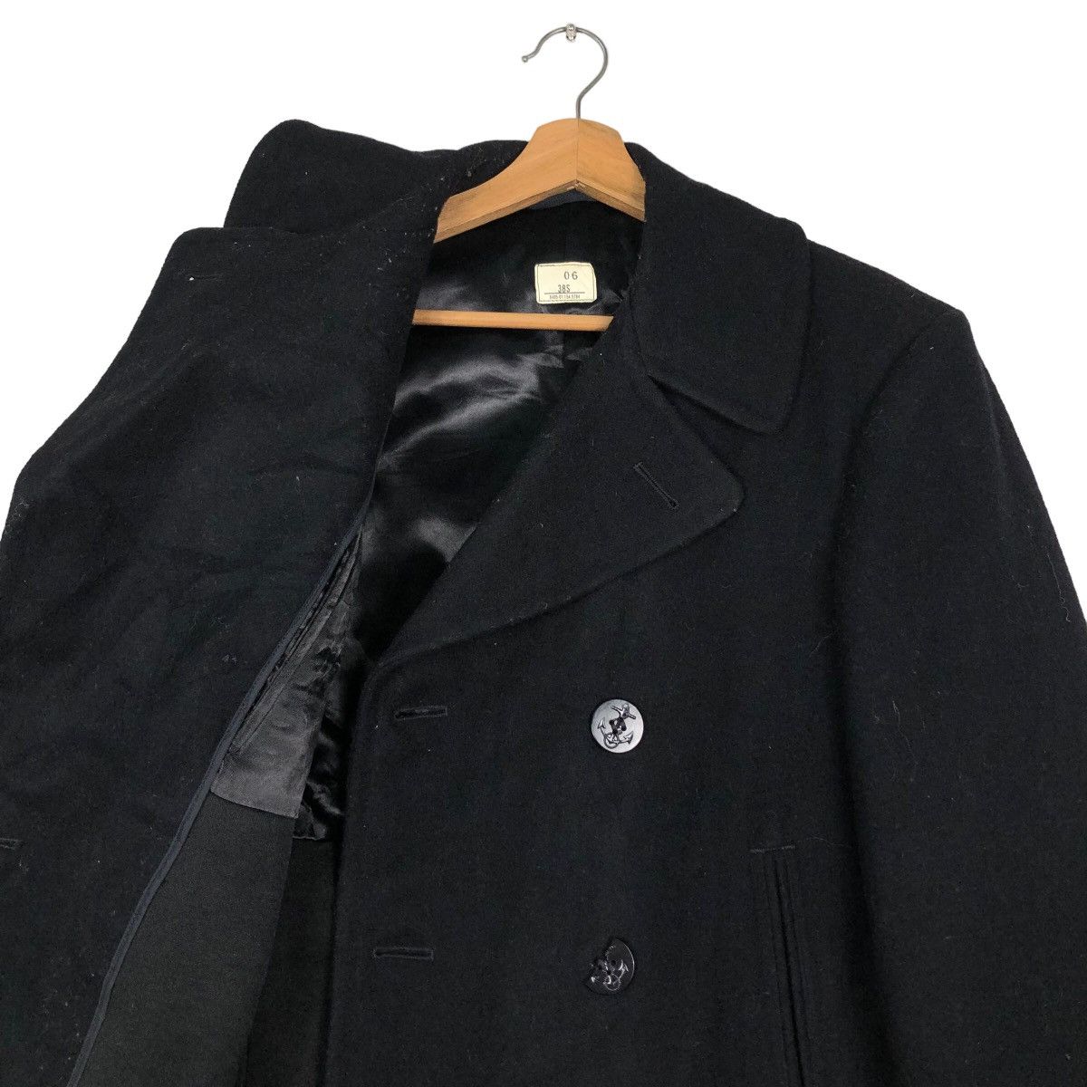 Vintage 🔥Vintage 60’s Wool Pea Coats Military Double Breast Army Size US M / EU 48-50 / 2 - 12 Thumbnail