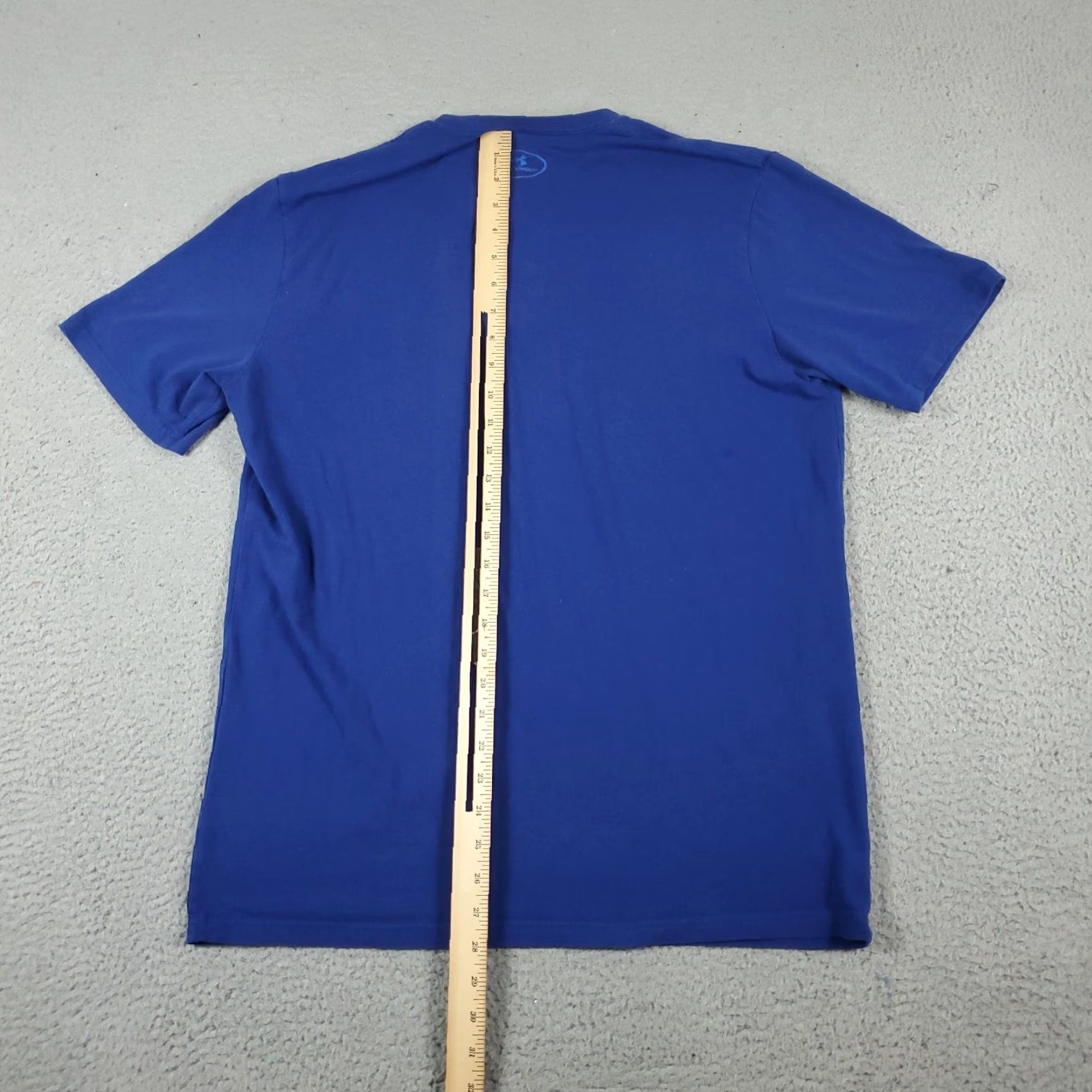 Under Armour Under Armour HeatGear Blue Short Sleeve T-Shirt Size Large Unisex Adults Mens Size US L / EU 52-54 / 3 - 6 Thumbnail