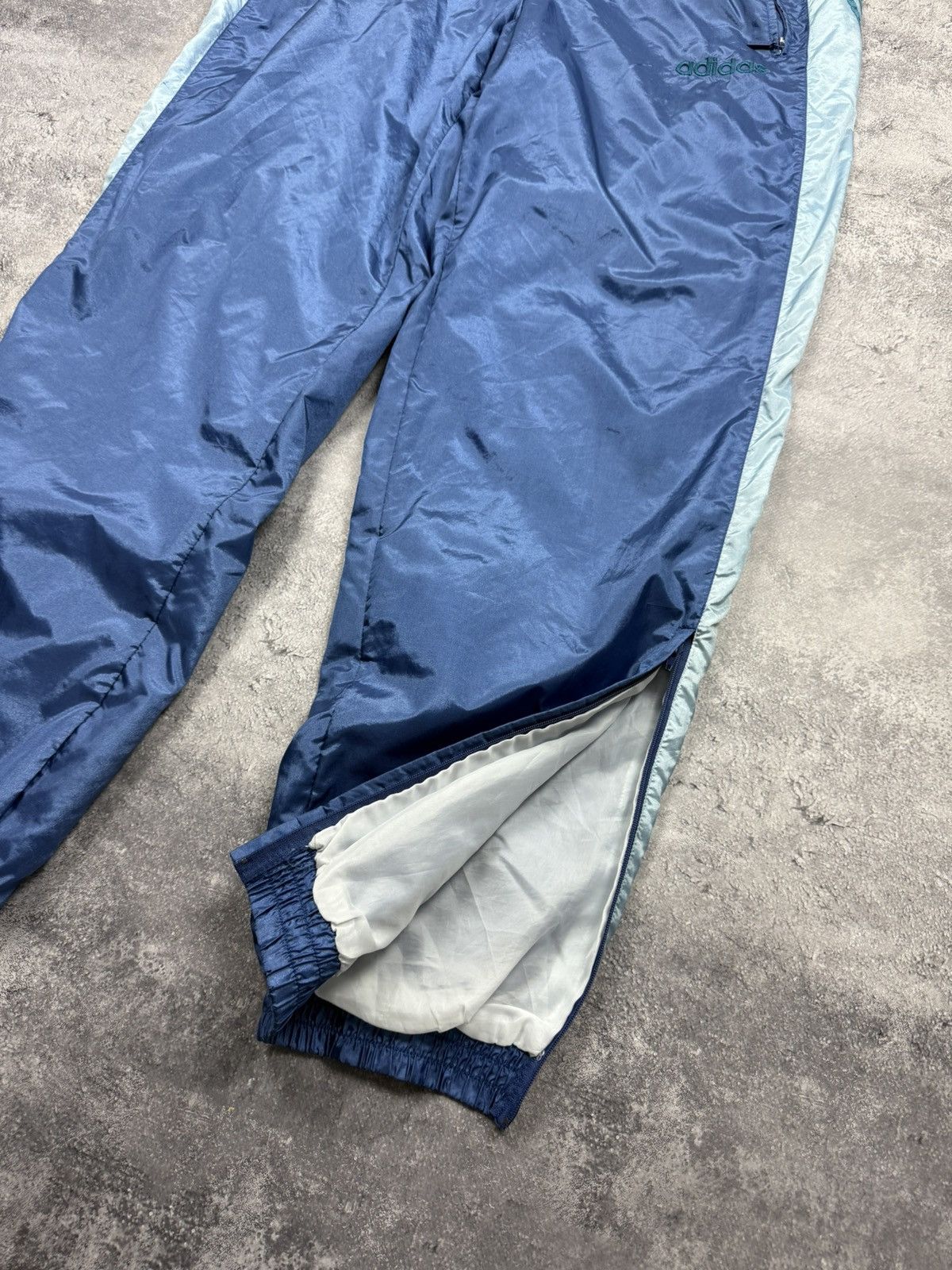 Adidas Vintage Y2K Adidas Nylon Track Pants Sweatpants Size US 34 / EU 50 - 10 Thumbnail