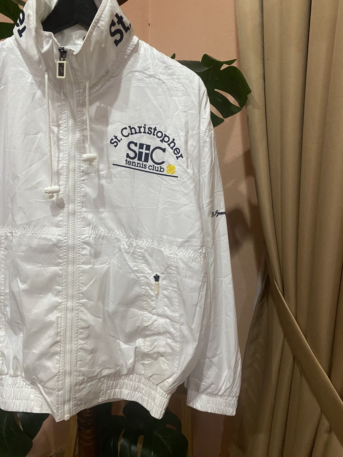Vintage St. Christopher Tennis Club Windbreaker Jacket