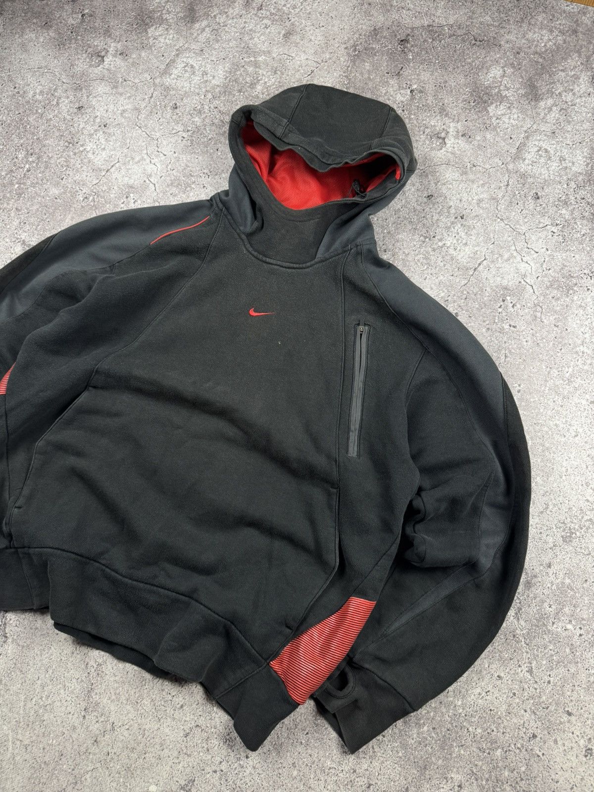 Nike Vintage Nike Center Swoosh Faded Hoodie Y2K USA Size US M / EU 48-50 / 2 - 2 Thumbnail