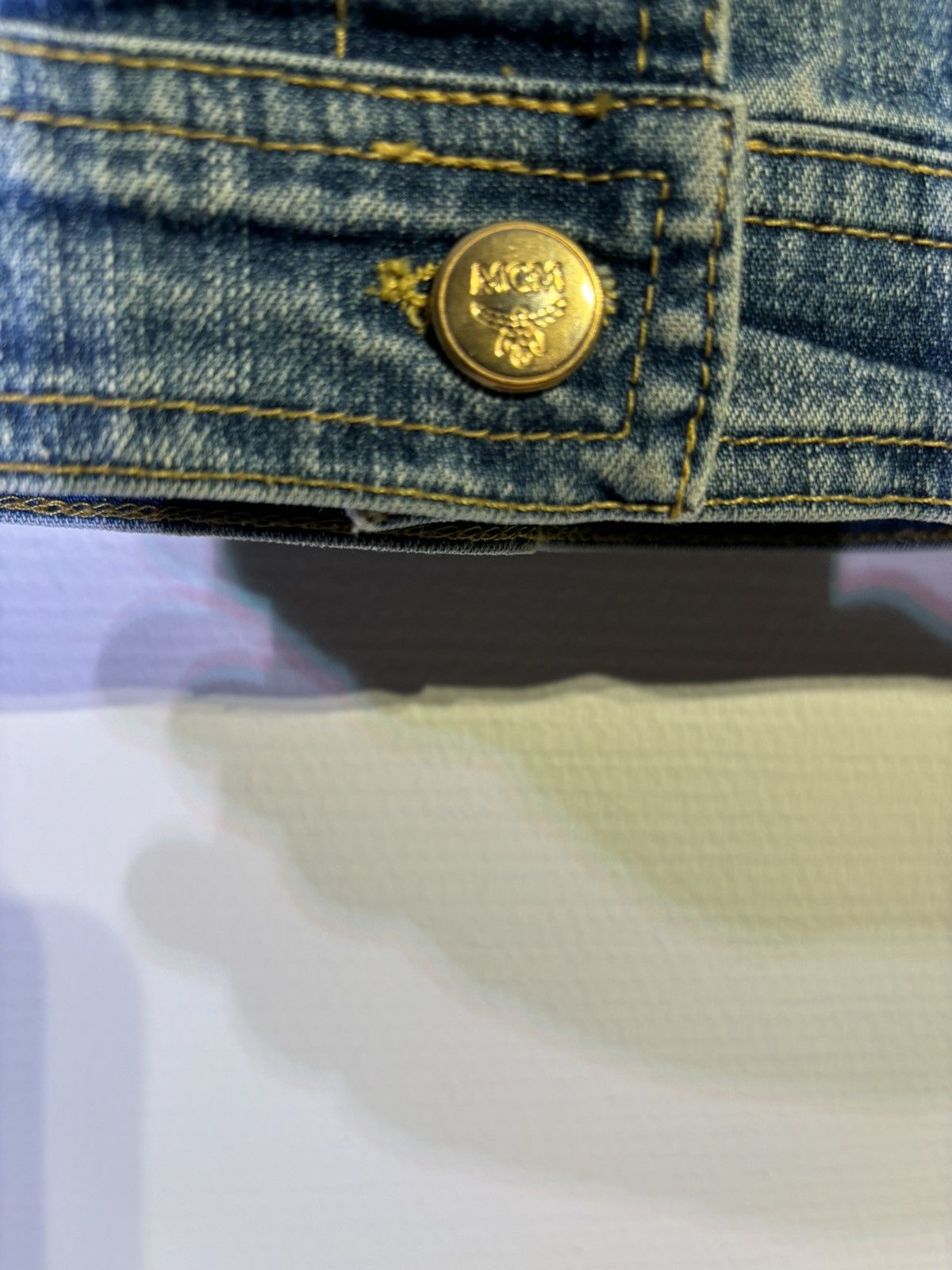 MCM MCM Damen Jeansjacke Size XS / US 0-2 / IT 36-38 - 8 Thumbnail