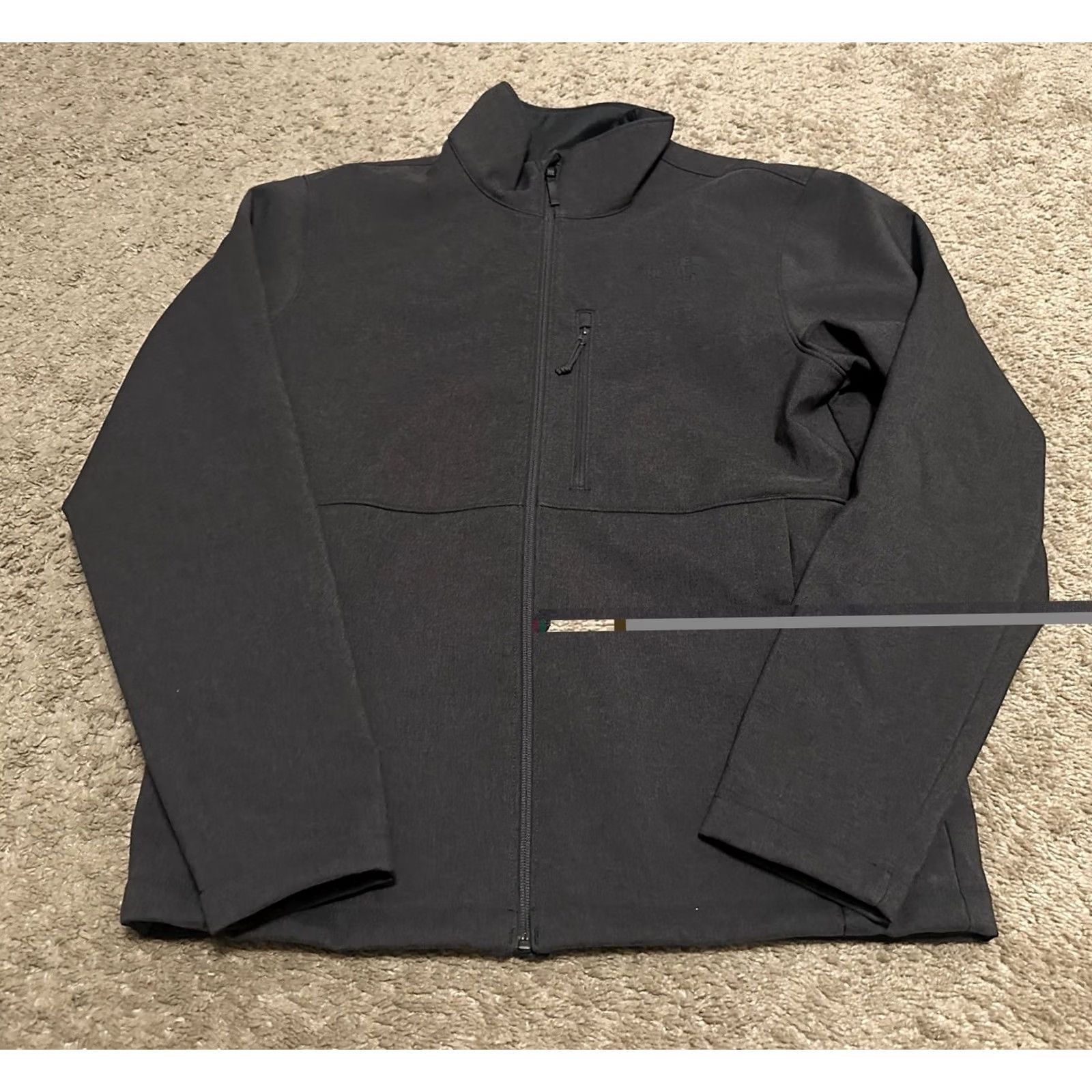 The North Face The North Face Apex Bionic Jacket Mens M Full Zip Softshell Outdoor Hiking Gray Regular Size US M / EU 48-50 / 2 - 2 Thumbnail