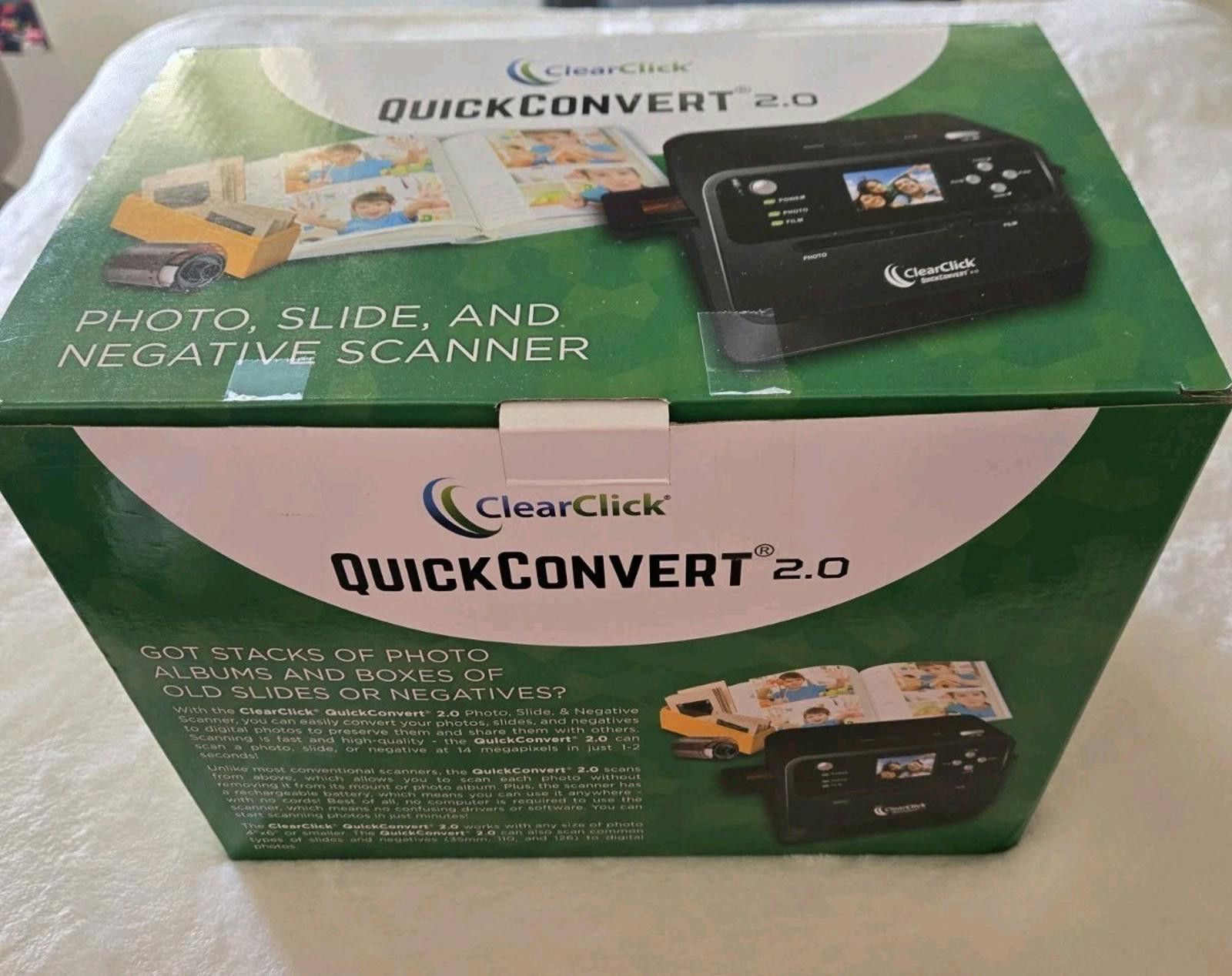 Other ClearClick 14 MP QuickConvert 2.0 Portable Photo film Scanne Size ONE SIZE - 8 Thumbnail