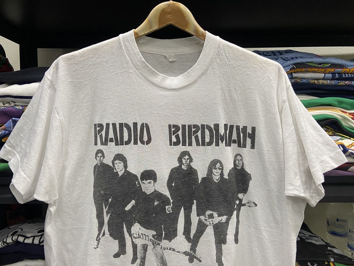 Band Tees VERY Vintage 70s,80s RADIO BIRDMAN Punk Rock Band TShirt Size US XL / EU 56 / 4 - 2 Thumbnail