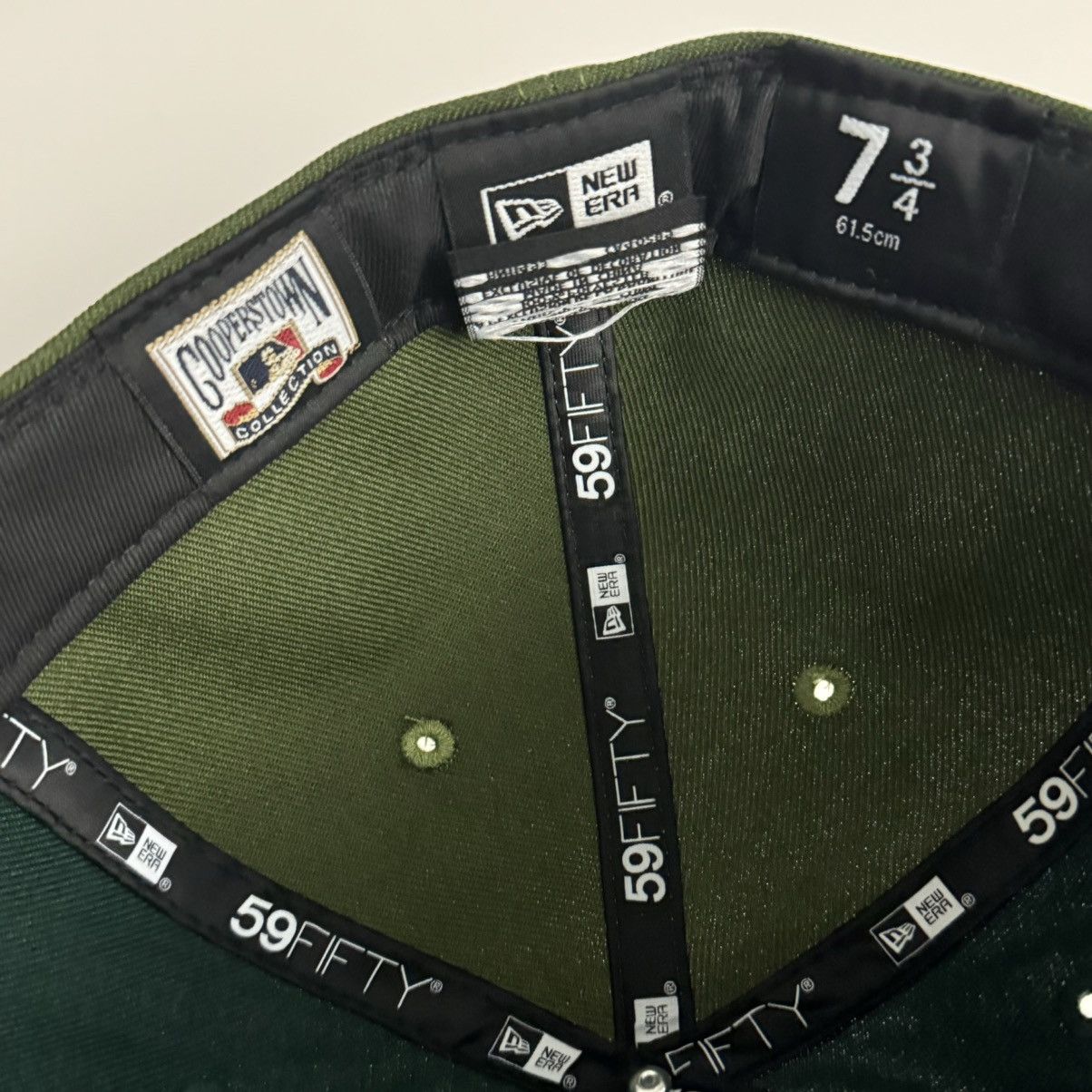 New Era LA Angels New Era 59Fifty Hat 7 3/4 Green RARE Size ONE SIZE - 5 Thumbnail