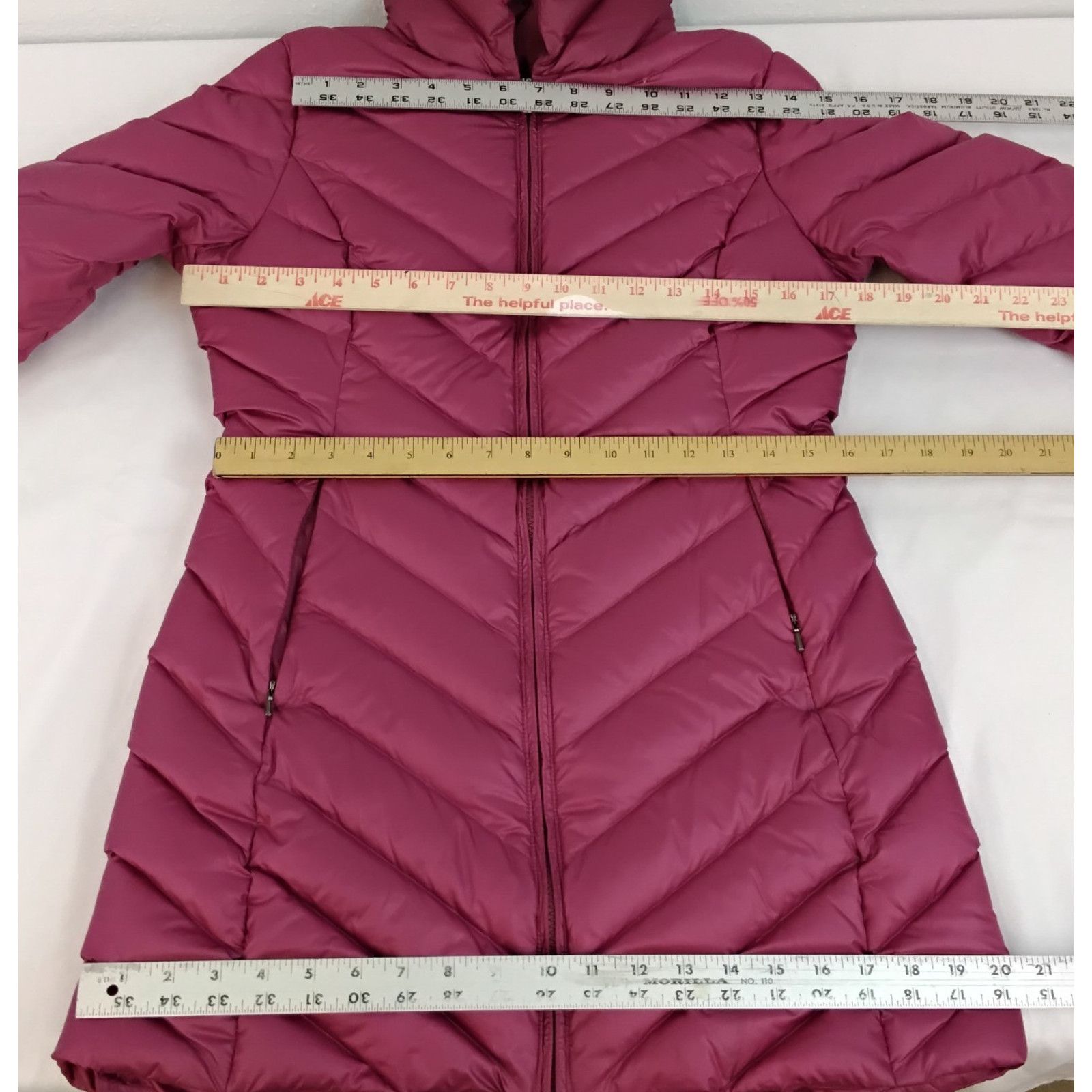 Patagonia Patagonia Down Puffer Jacket Women's S Pink Full Zip Size S / US 4 / IT 40 - 13 Thumbnail