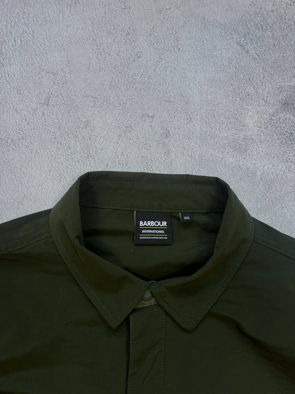 Barbour × Japanese Brand Barbour International Nylon Coach Jacket Khaki Mens: XXL Size US XXL / EU 58 / 5 - 5 Thumbnail